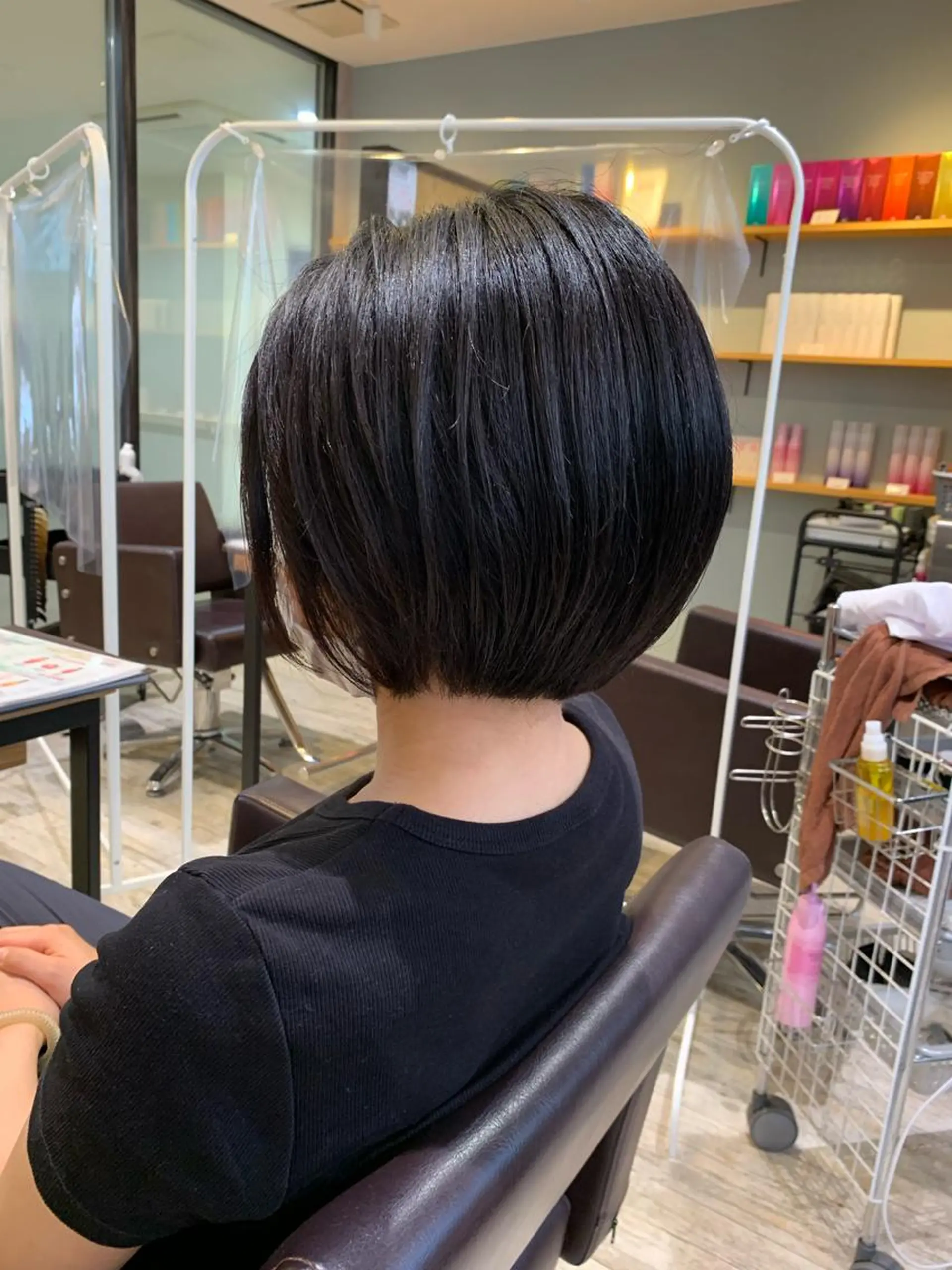ショート カット ヘアカラー レイヤーカット TAIKIのヘアスタイル