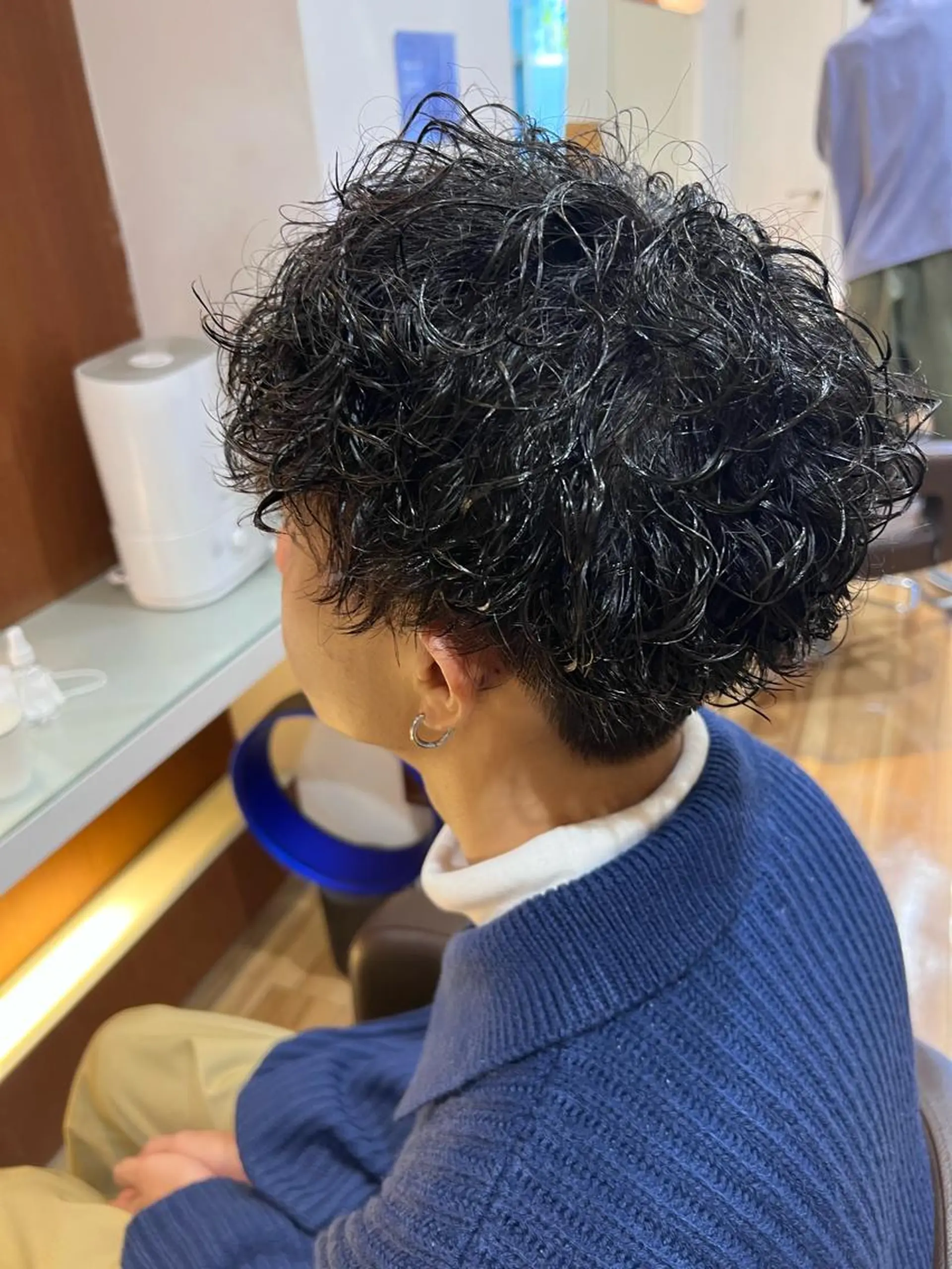 パーマ メンズ しみず さくら🌸のヘアスタイル