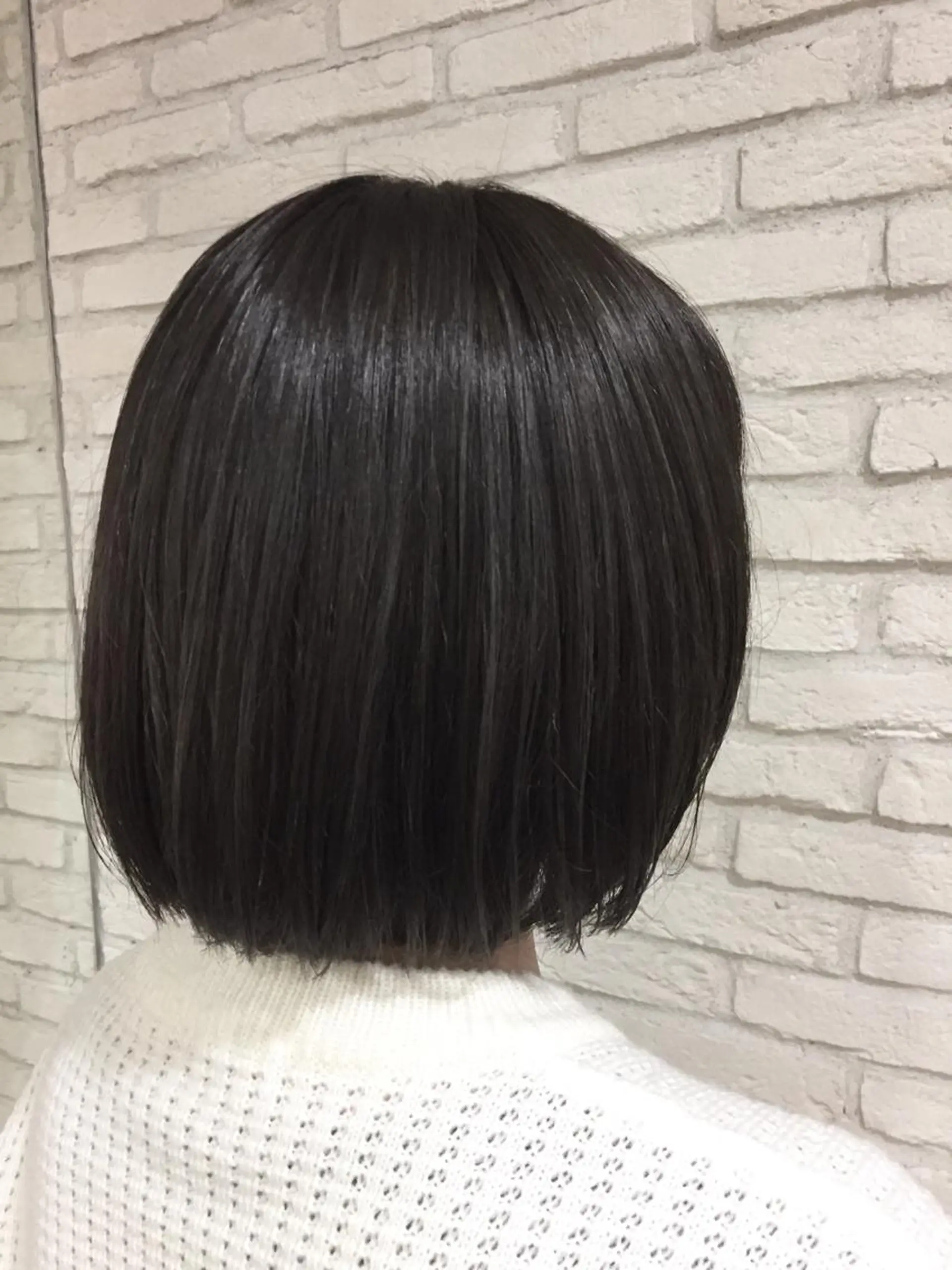 ショート カラー ハイライトカラー ボブ ハイライト HAUS 片山みほのヘアスタイル