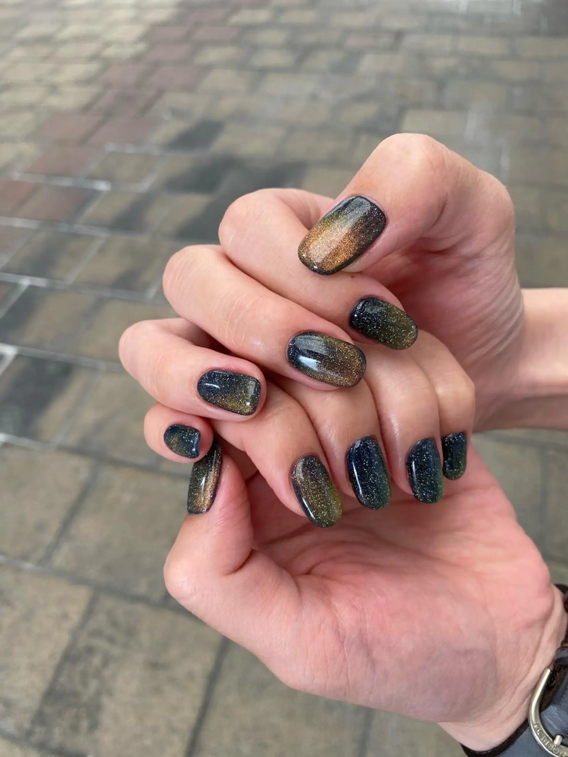 ネイル マグネットネイル ハンドネイル nail salon  ∞ mikanal ∞所属・nailsalon ∞ ﾐｶﾅﾙ ∞のネイルデザイン