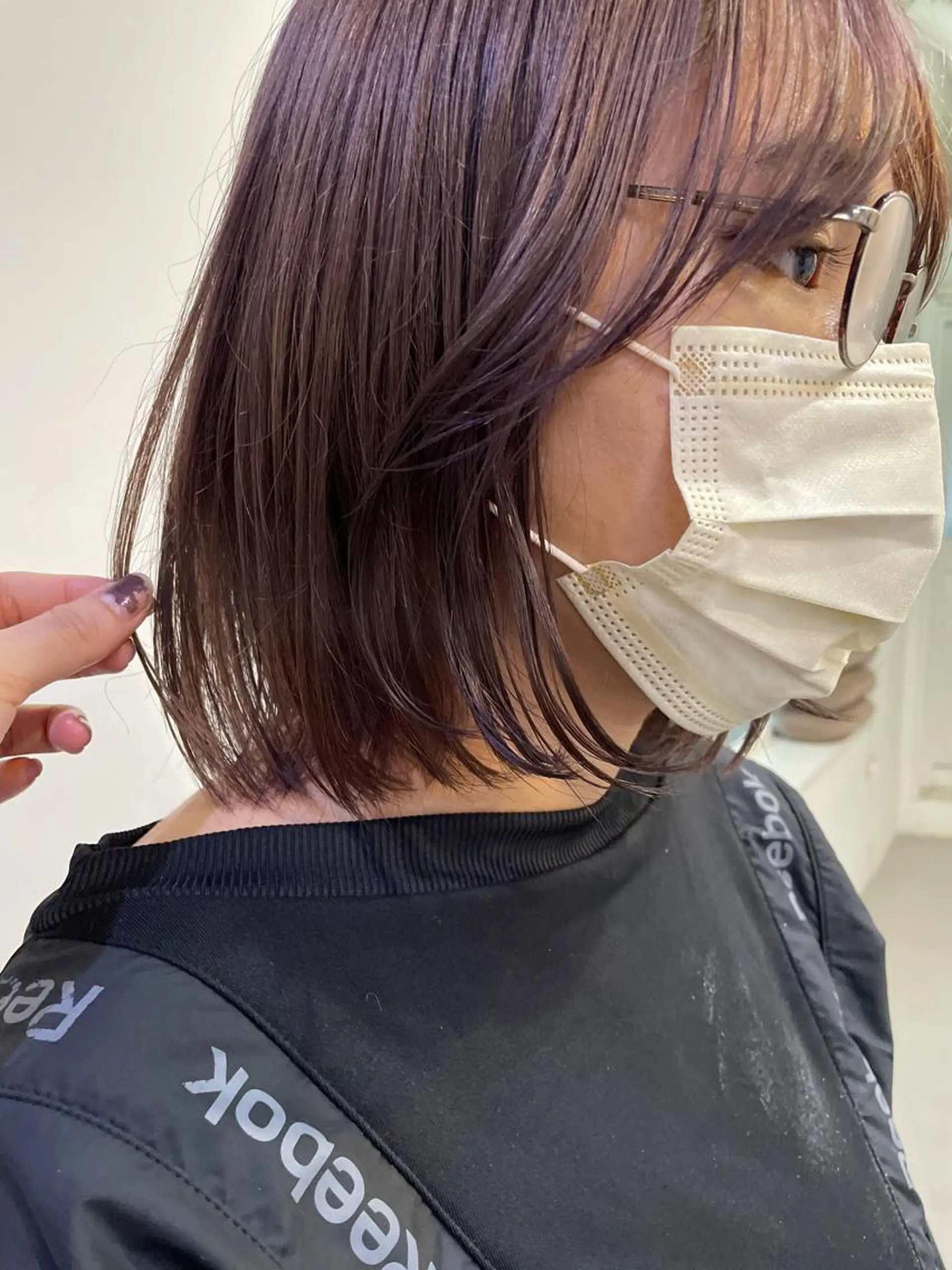 ショート カラー silo所属・silo MOKA 顔周りカット🦦のヘアスタイル