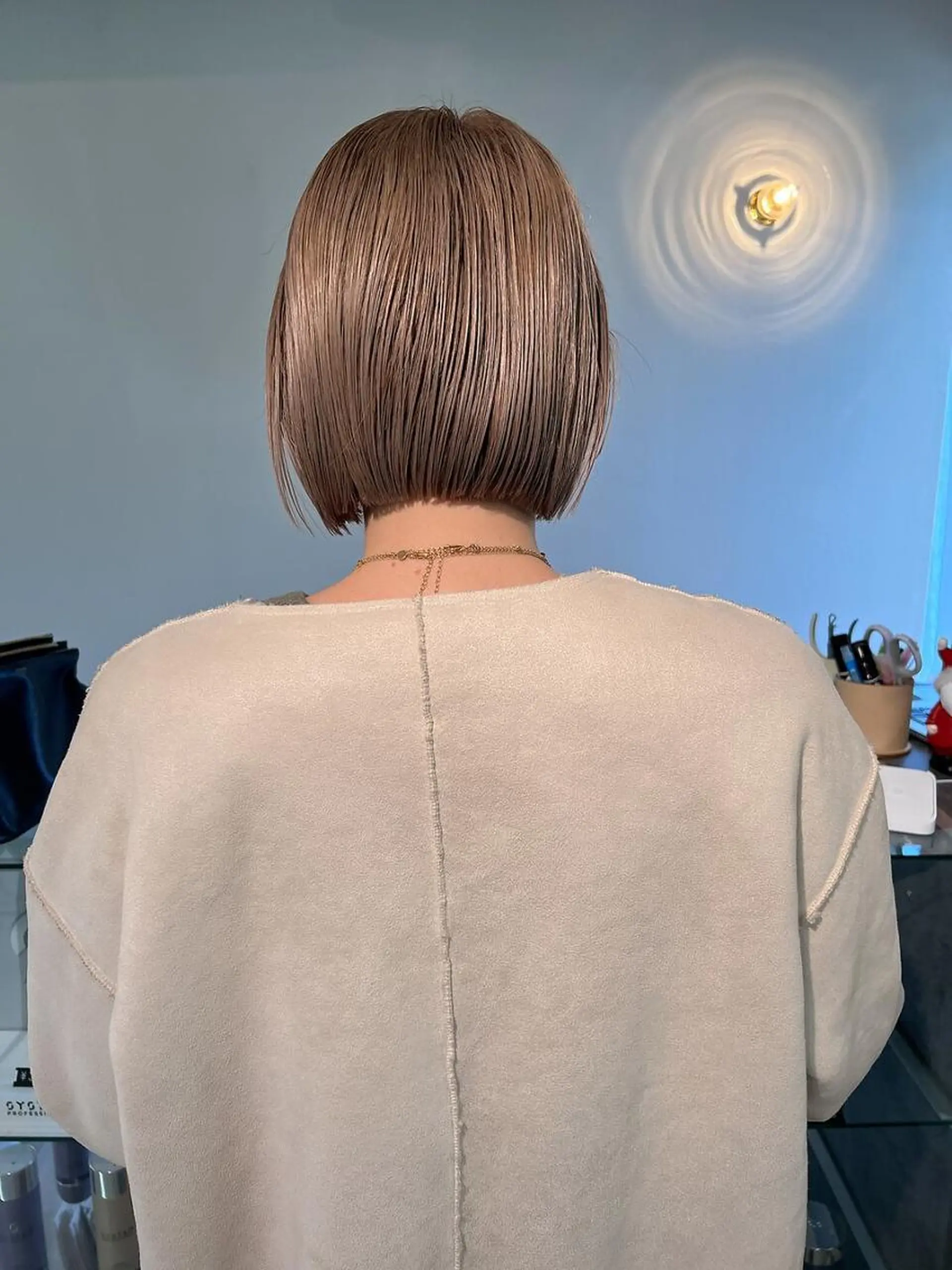 ショート カット ヘアカラー トリートメント nelke/レイヤー 立川/ブリーチのヘアスタイル