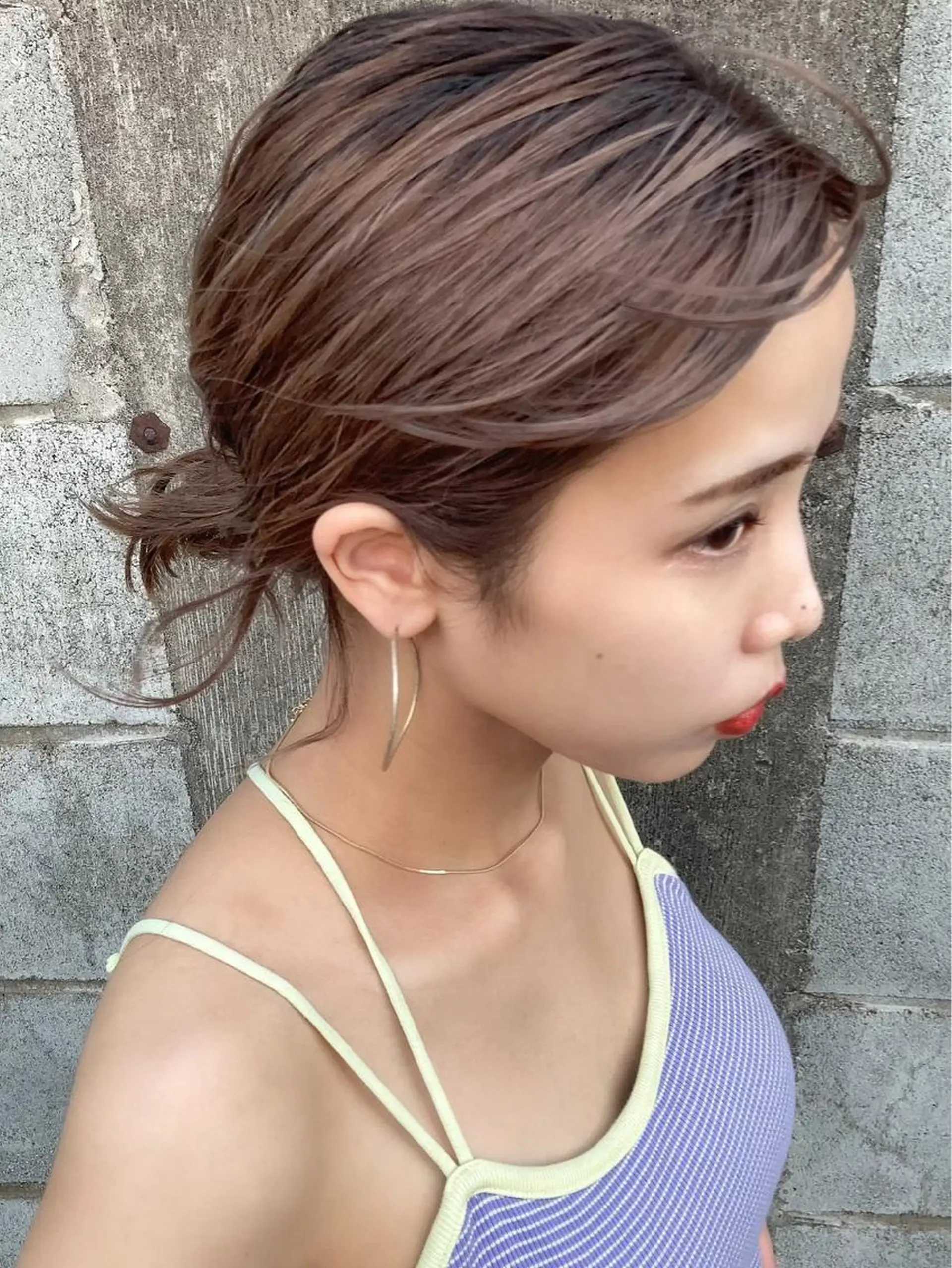 ミディアム ヘアカラー カラーリスト菅野 竜矢🌈のヘアスタイル