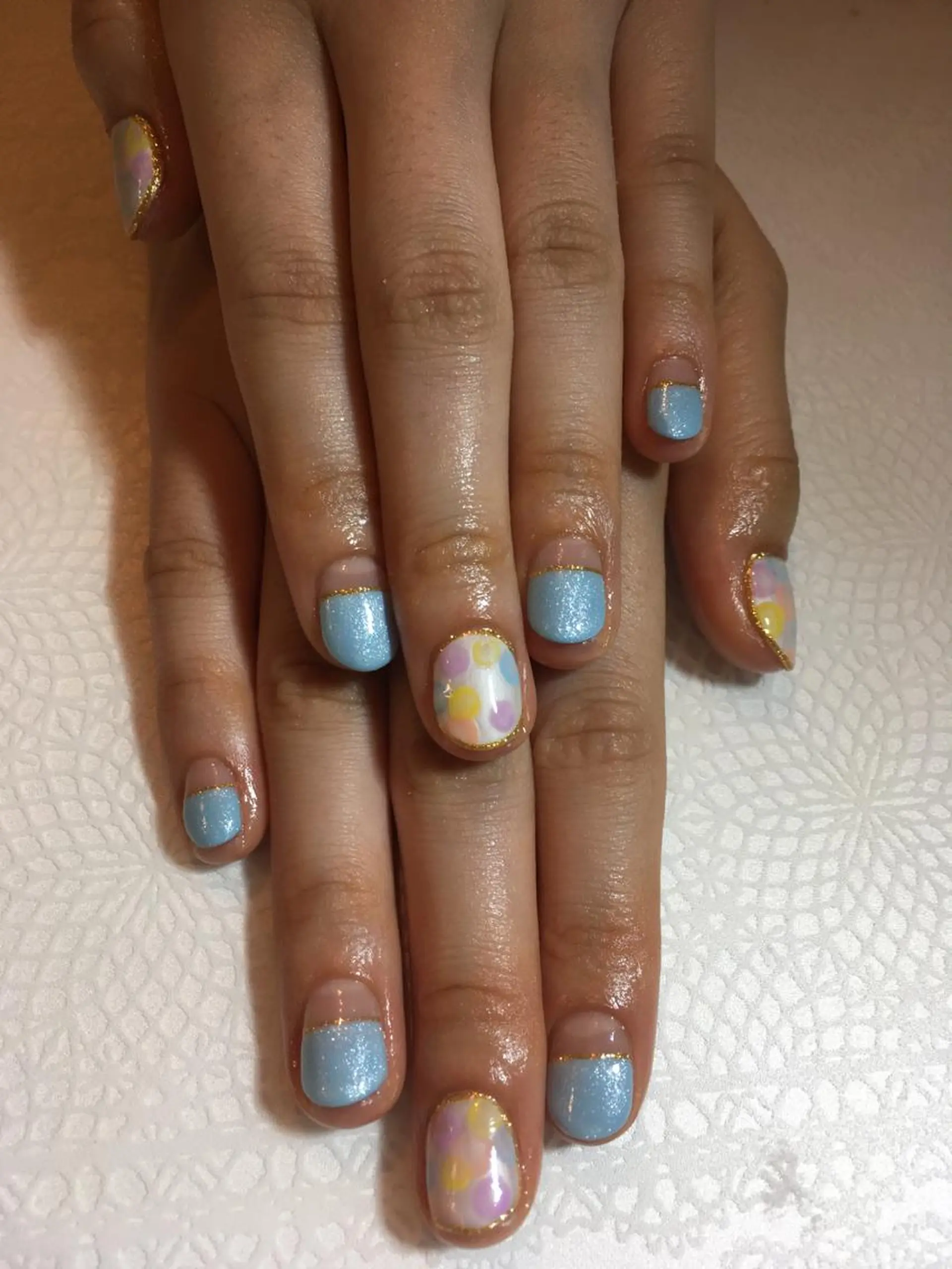 ネイル ドット 古川 里美のネイルデザイン