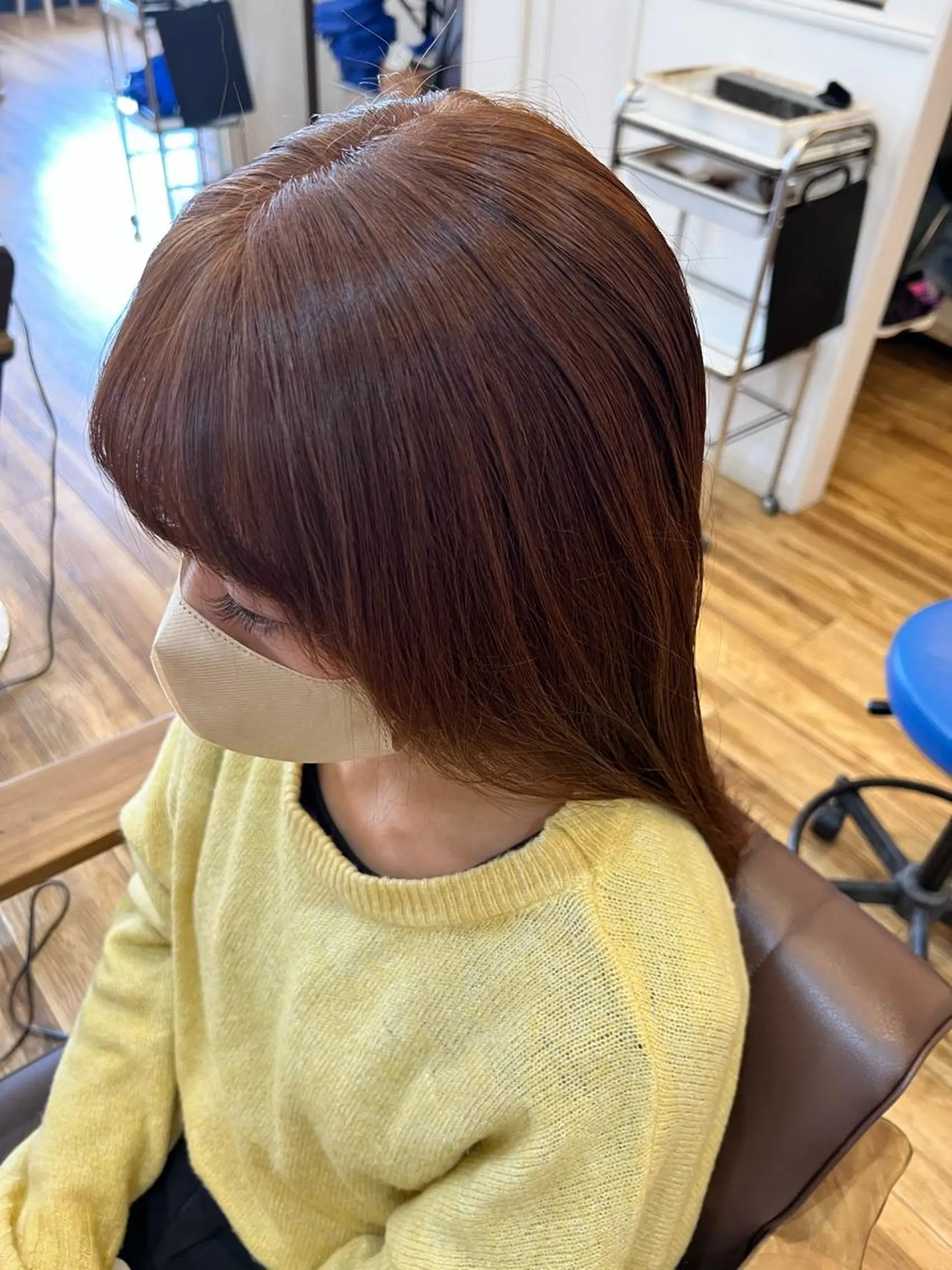 ロング カラー ブラウンカラー 美容室Class所属・🐰ハイトーンカラー 畠山　渡🐰のヘアスタイル