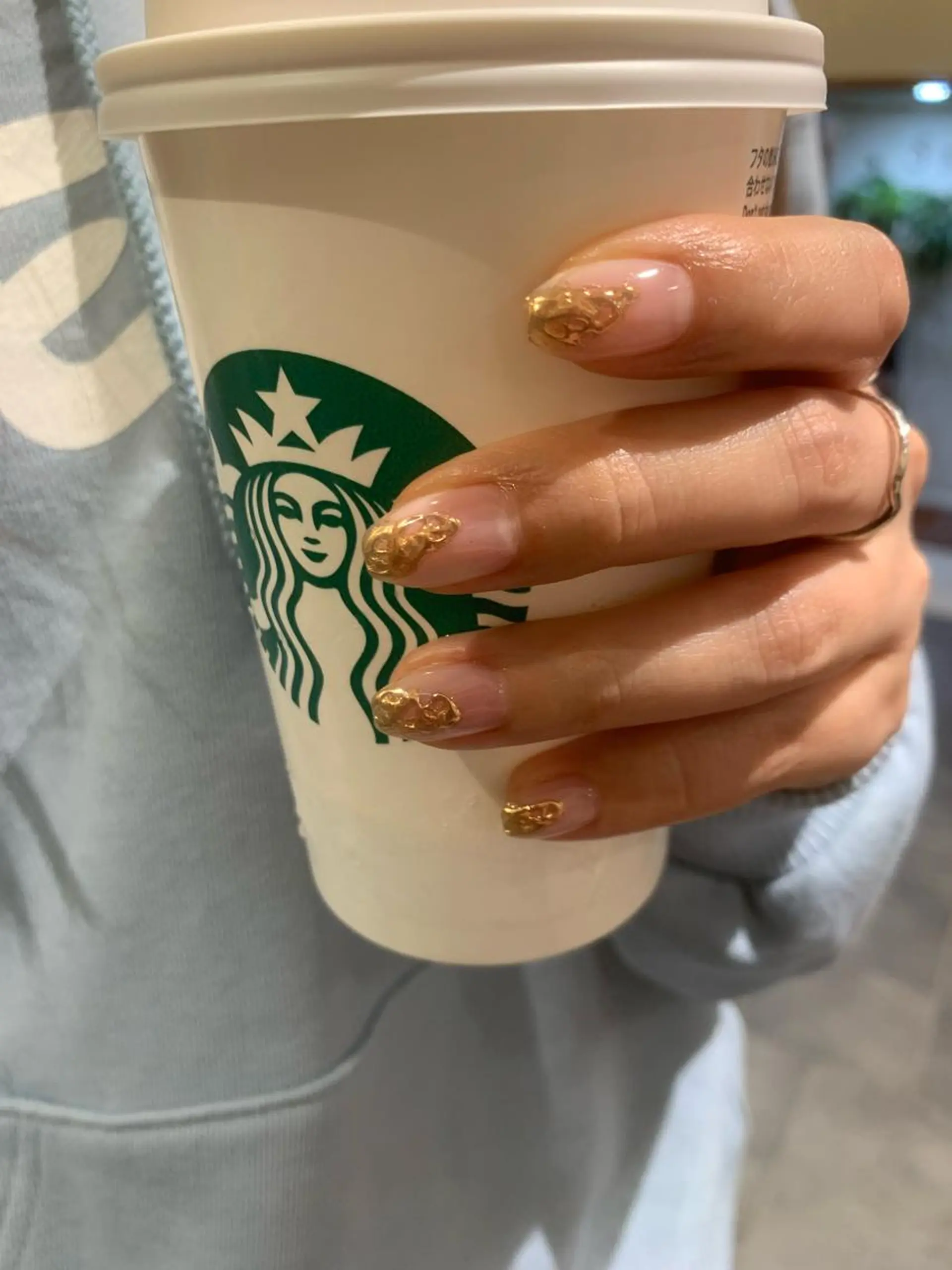 ネイル クリアネイル ミラーネイル l my me mine所属・Imyme mine Rioのネイルデザイン