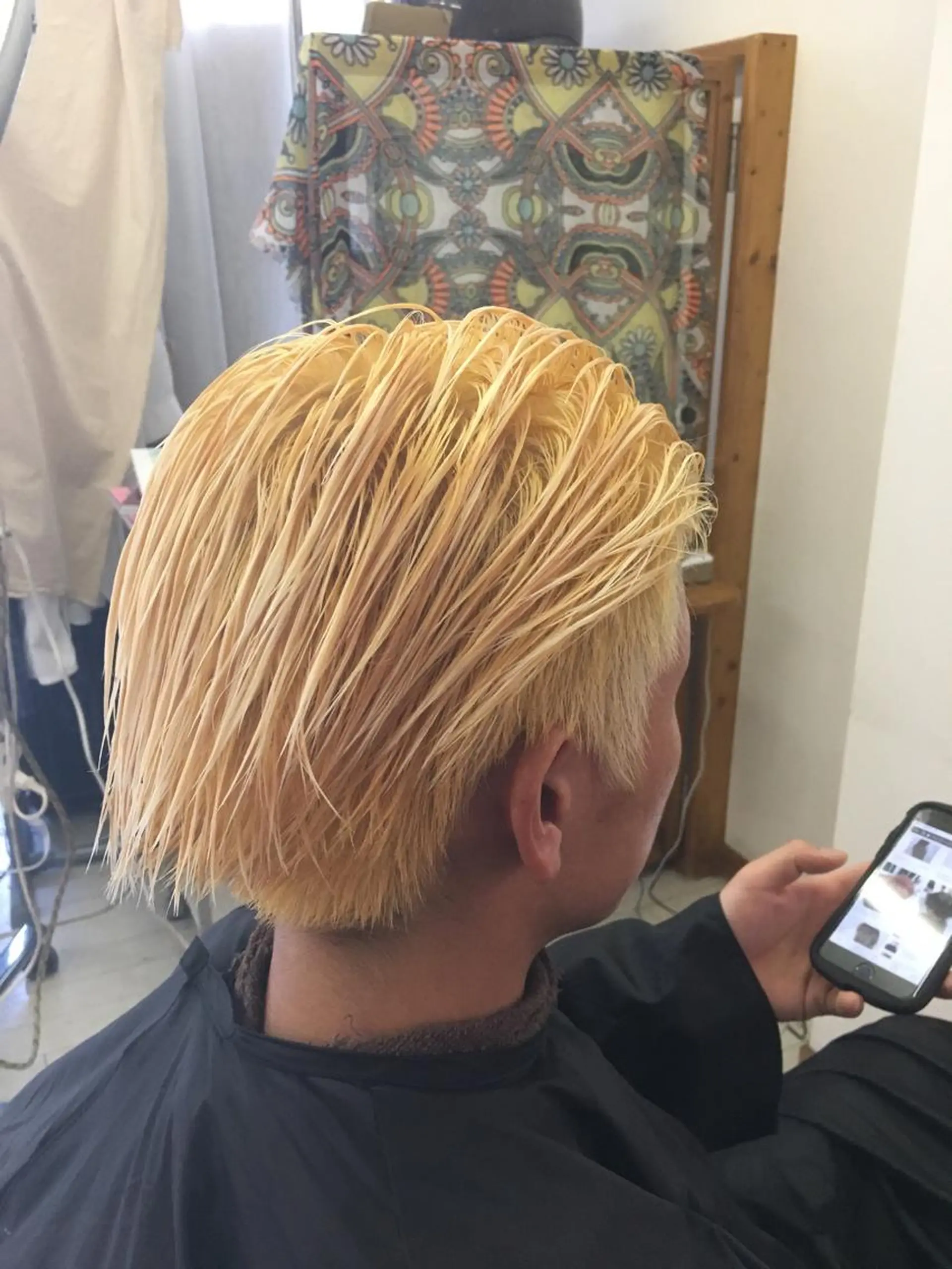 ショート カラー メンズ フリーランス Ryu-nosukeのヘアスタイル