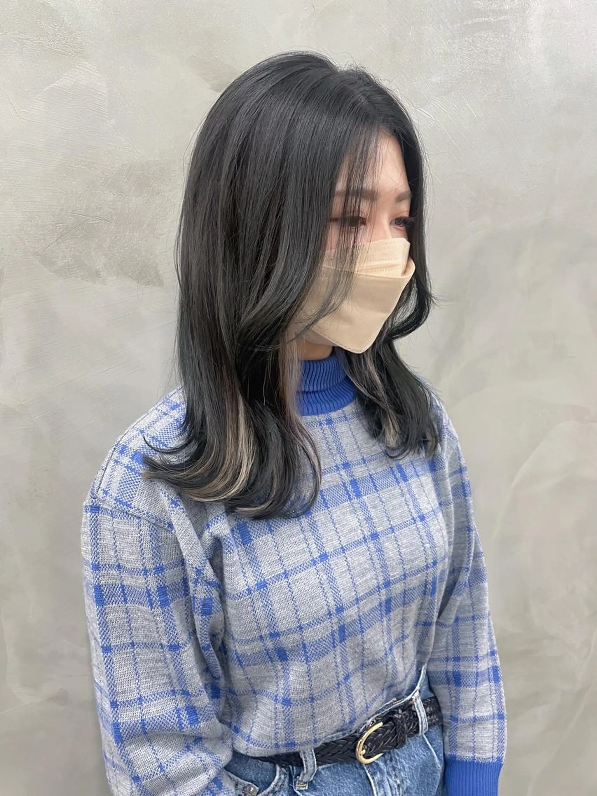 ロング カラー yurika☁️ 似合わせ｜レイヤーのヘアスタイル