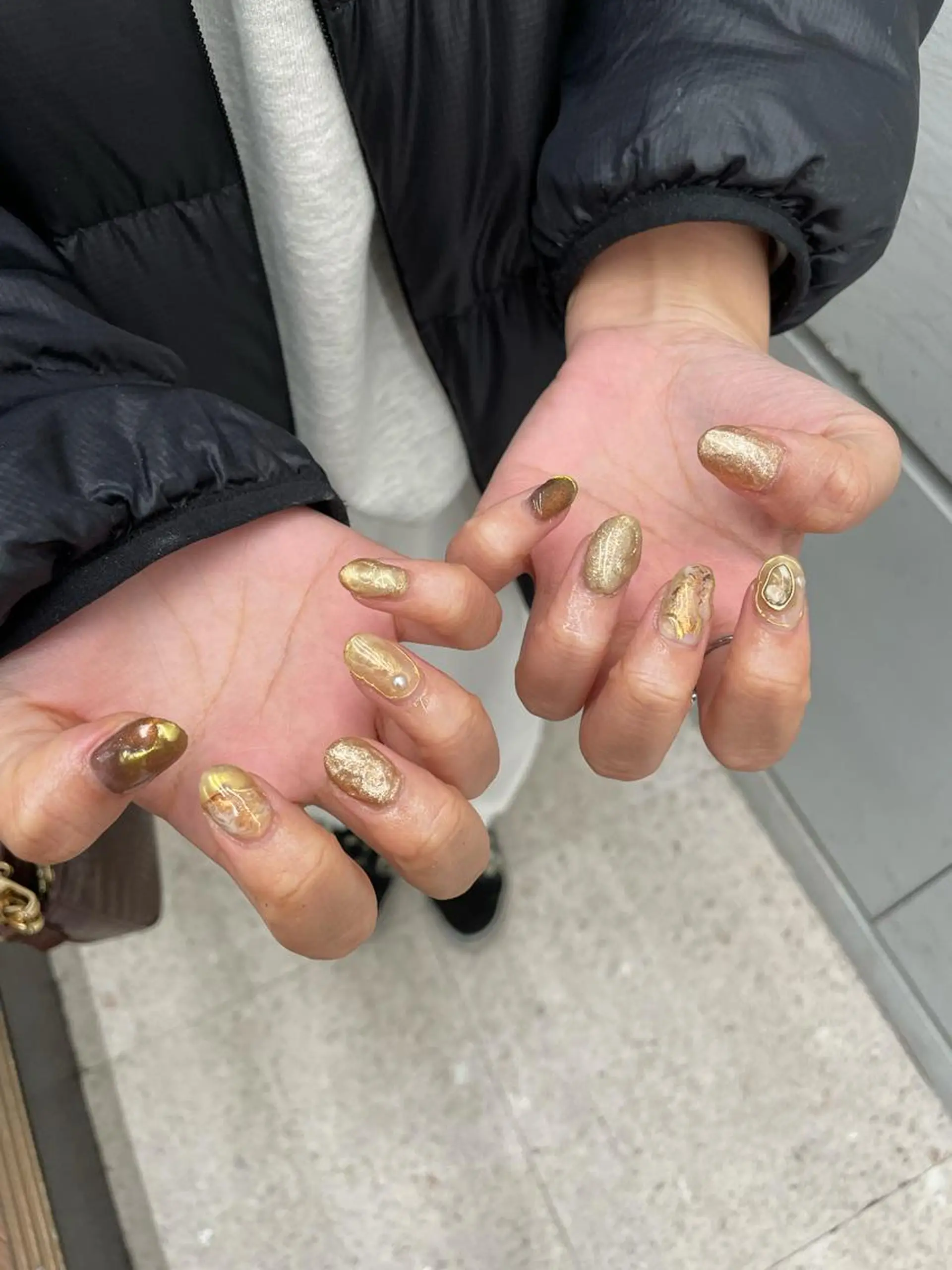 ネイル 束感まつ毛/ネイル/ LED♥KIRARAのマツエク・マツパデザイン