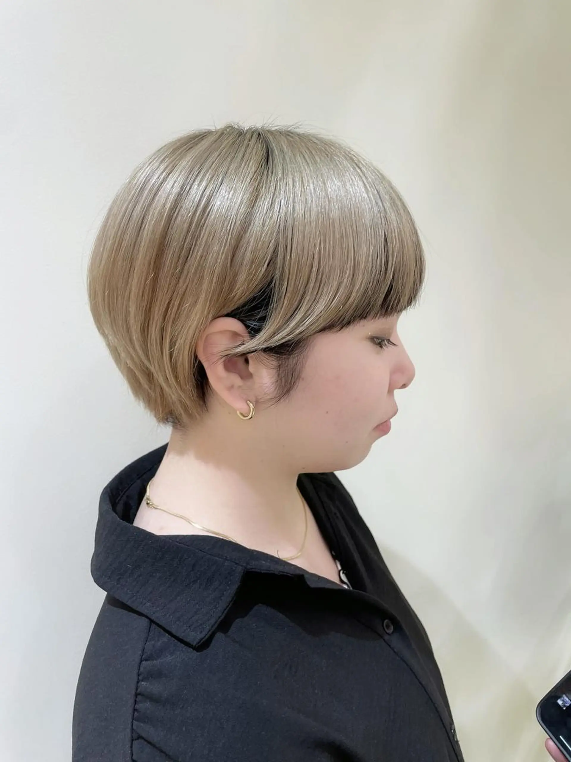 ショート ショートヘア 丸山 愛唯のヘアスタイル