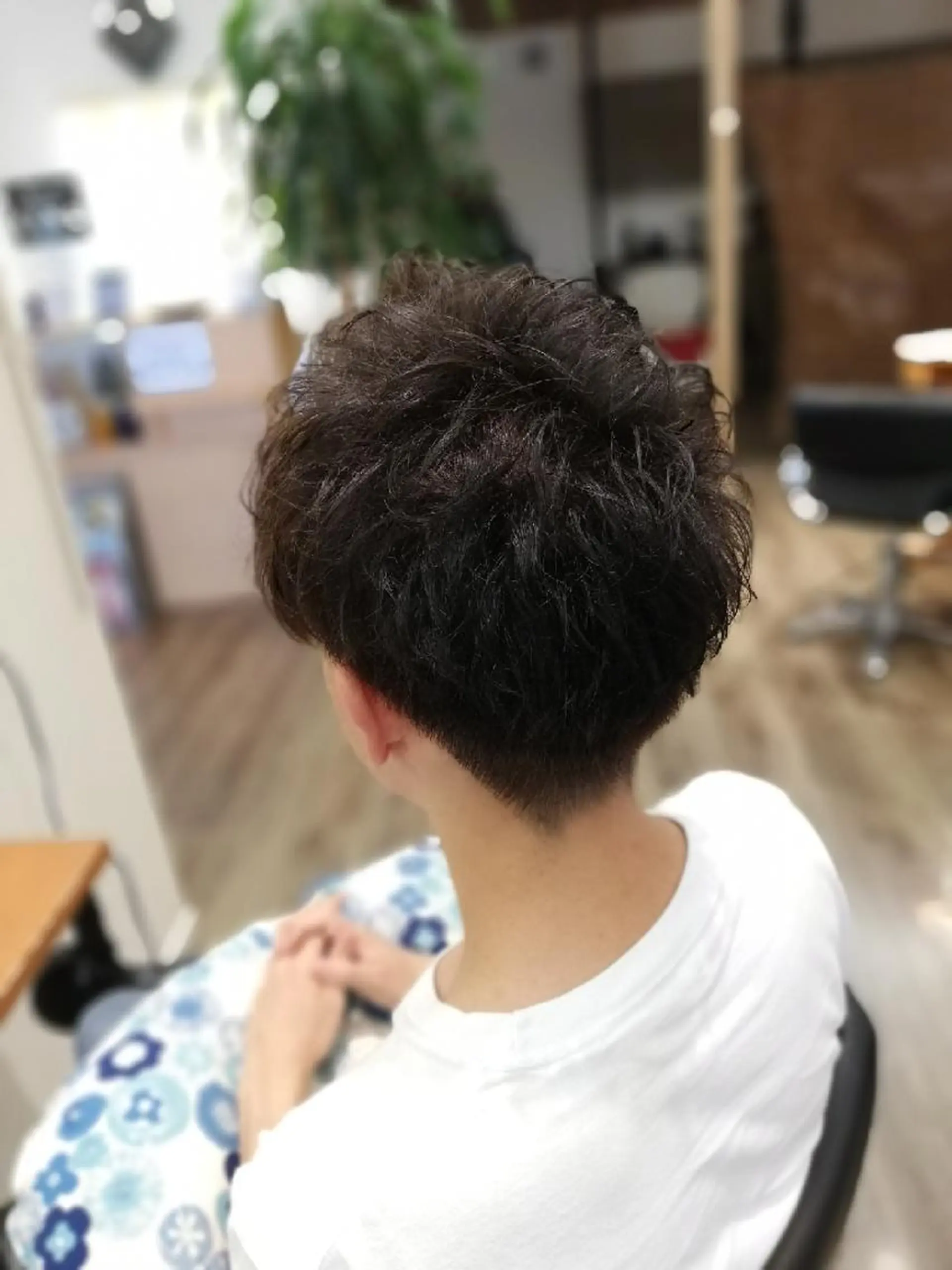 ショート メンズ カラー カット ヘアカラー 北林 弘展のヘアスタイル