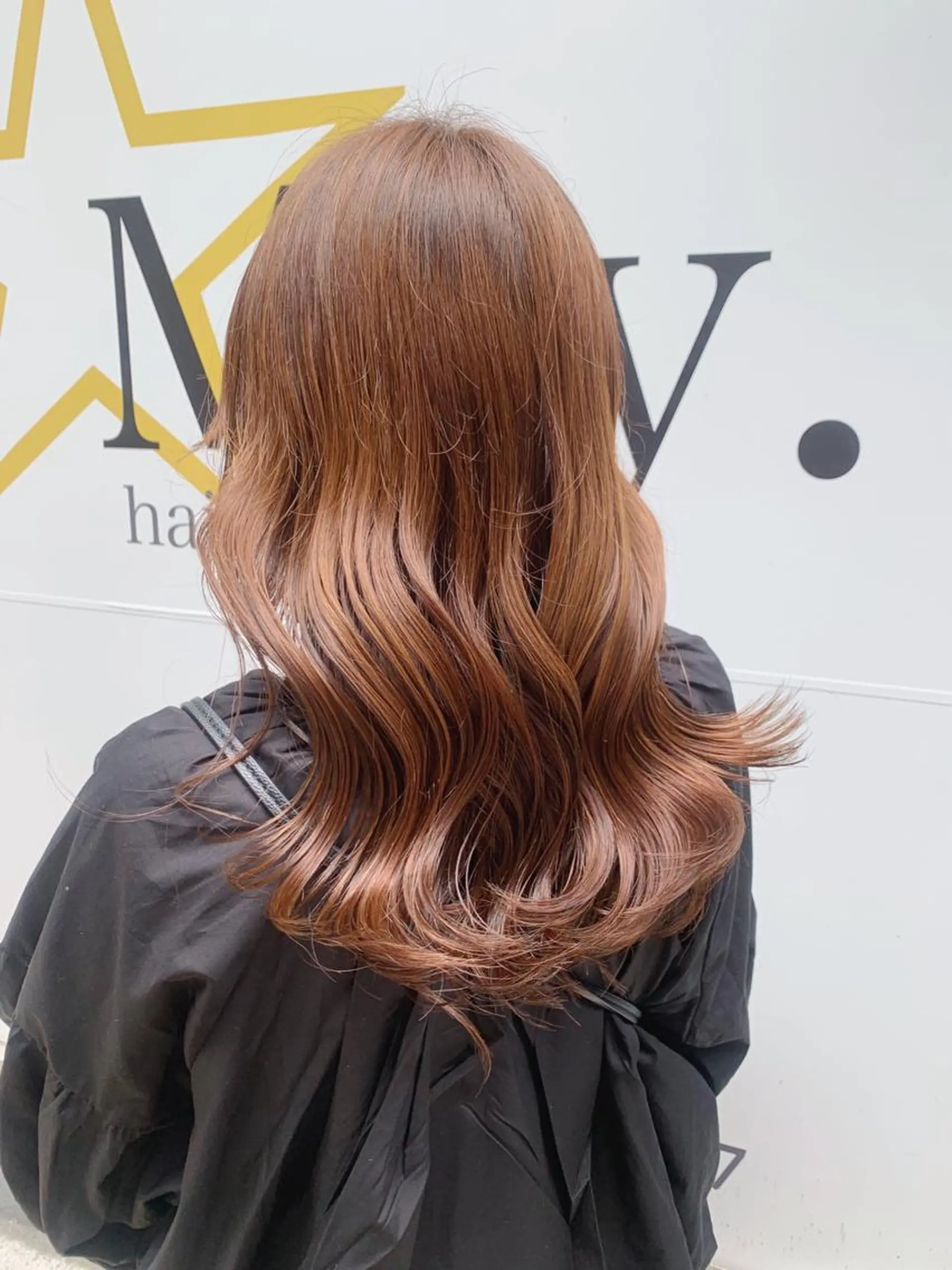 ロング カラー ヘアアレンジ ブリーチなし/ レイヤー🌿runaのヘアスタイル