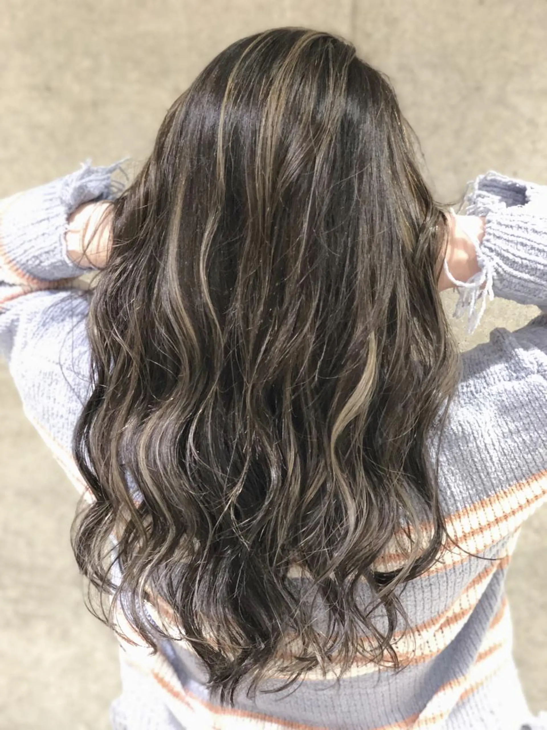 セミロング カラー ヘアカラー トリートメント LA KING GINZA TOKYO所属・🧡ショートの達人 🧡SHOのヘアスタイル