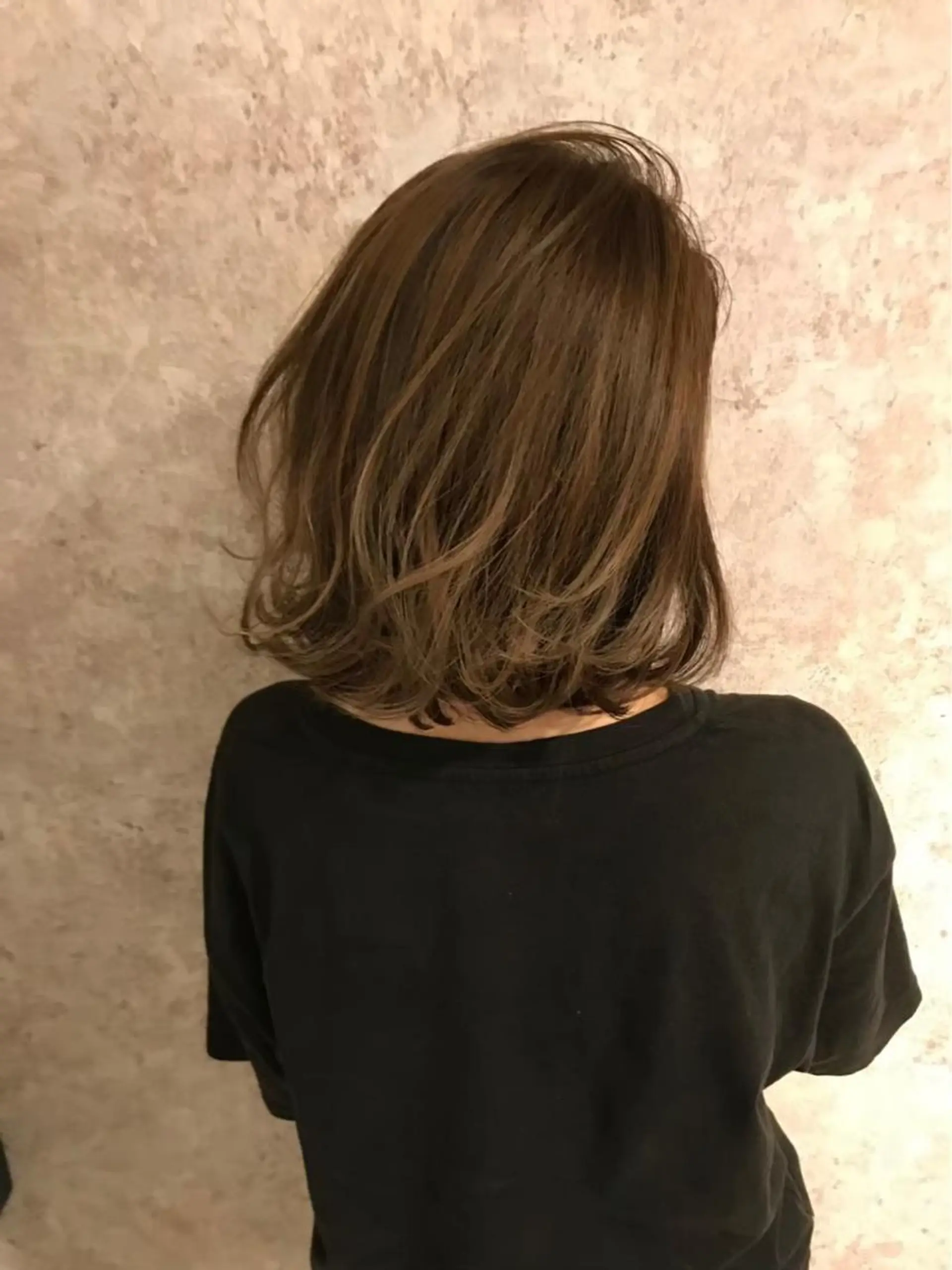 ミディアム カラー ヘアアレンジ 指名支持率NO.1 スタイリストのヘアスタイル