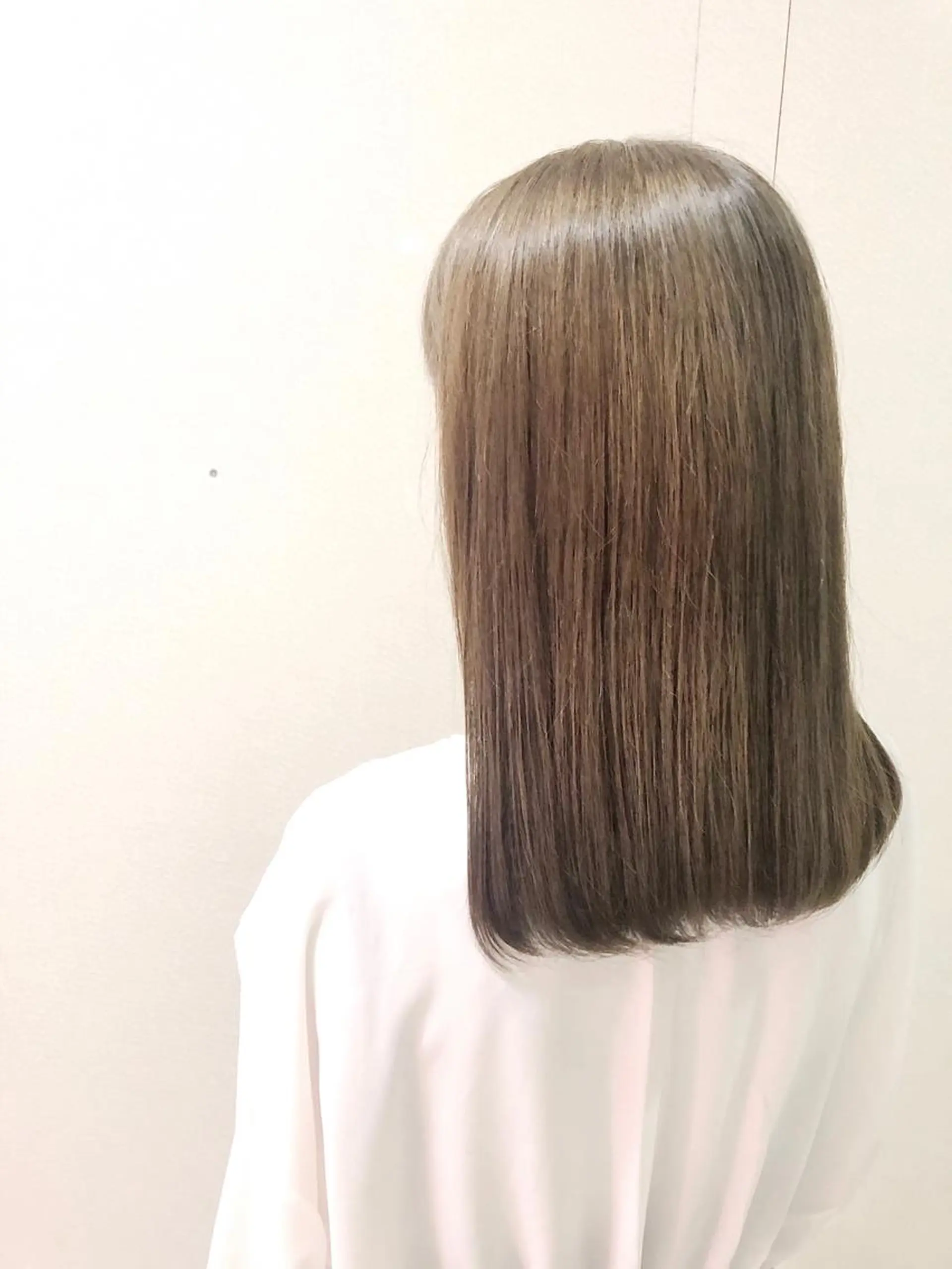 セミロング カラー ケアブリーチ /髪質 改善/古橋圭史郎のヘアスタイル