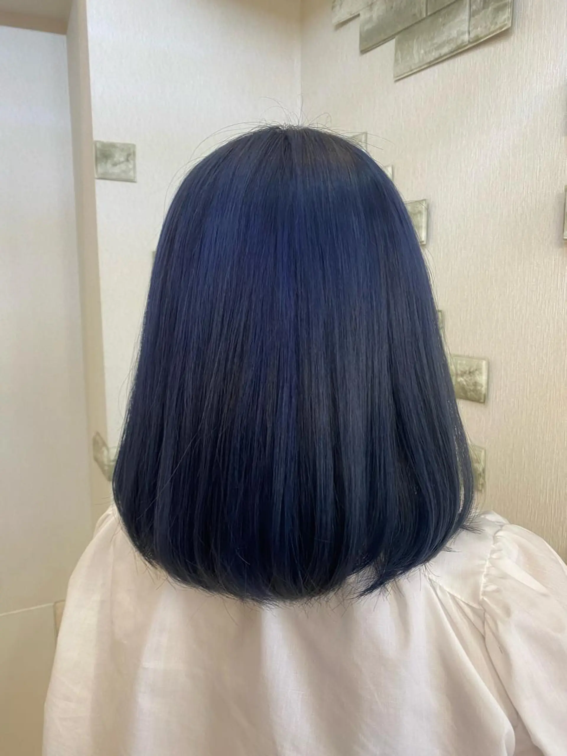 ミディアム カラー ブルーカラー ラベンダーカラー ️🫧押上️🫧はな 🫧まとまるショートのヘアスタイル