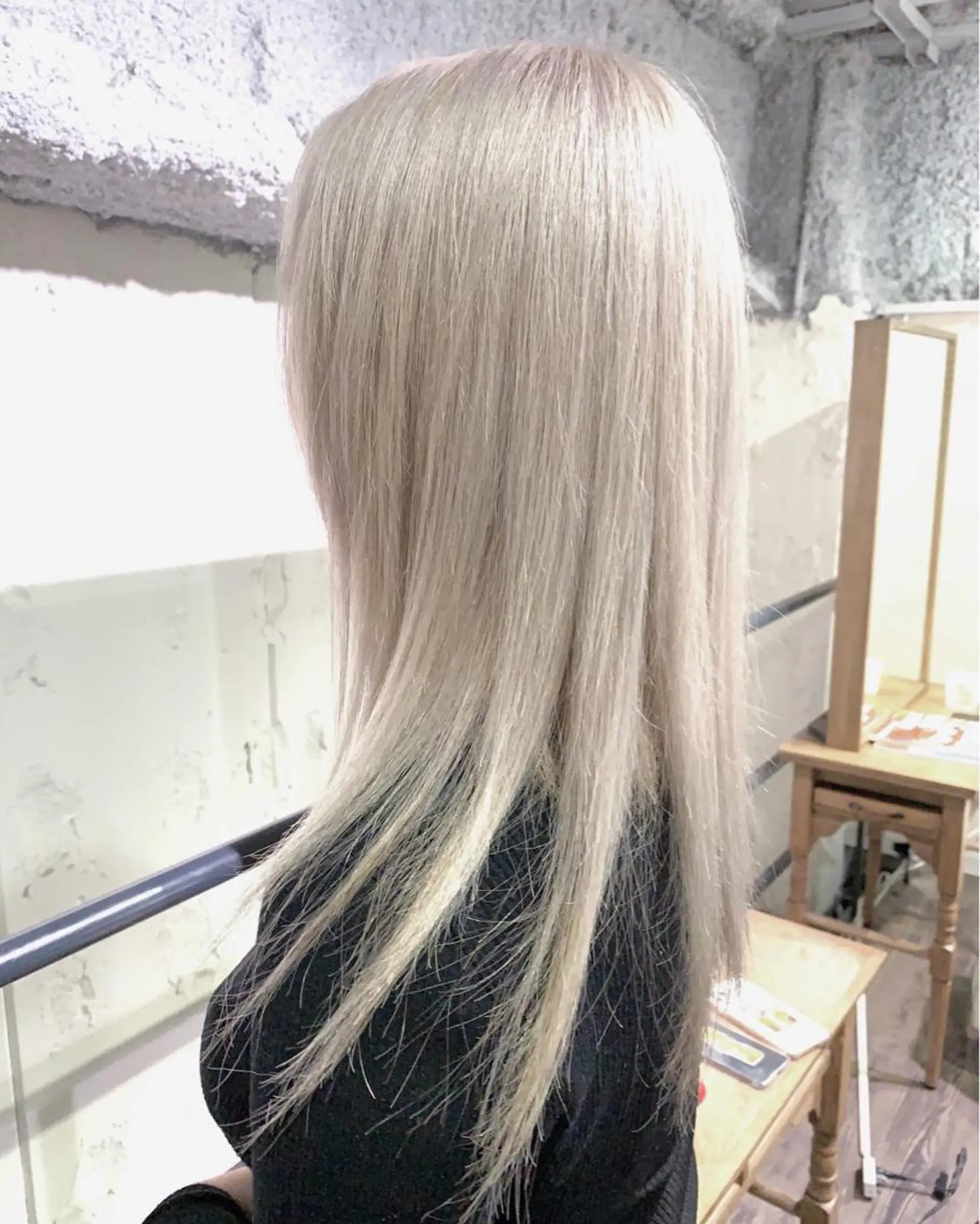 カラー ブリーチ ハイトーンカラー トリートメント /カラー/NAOKIのヘアスタイル