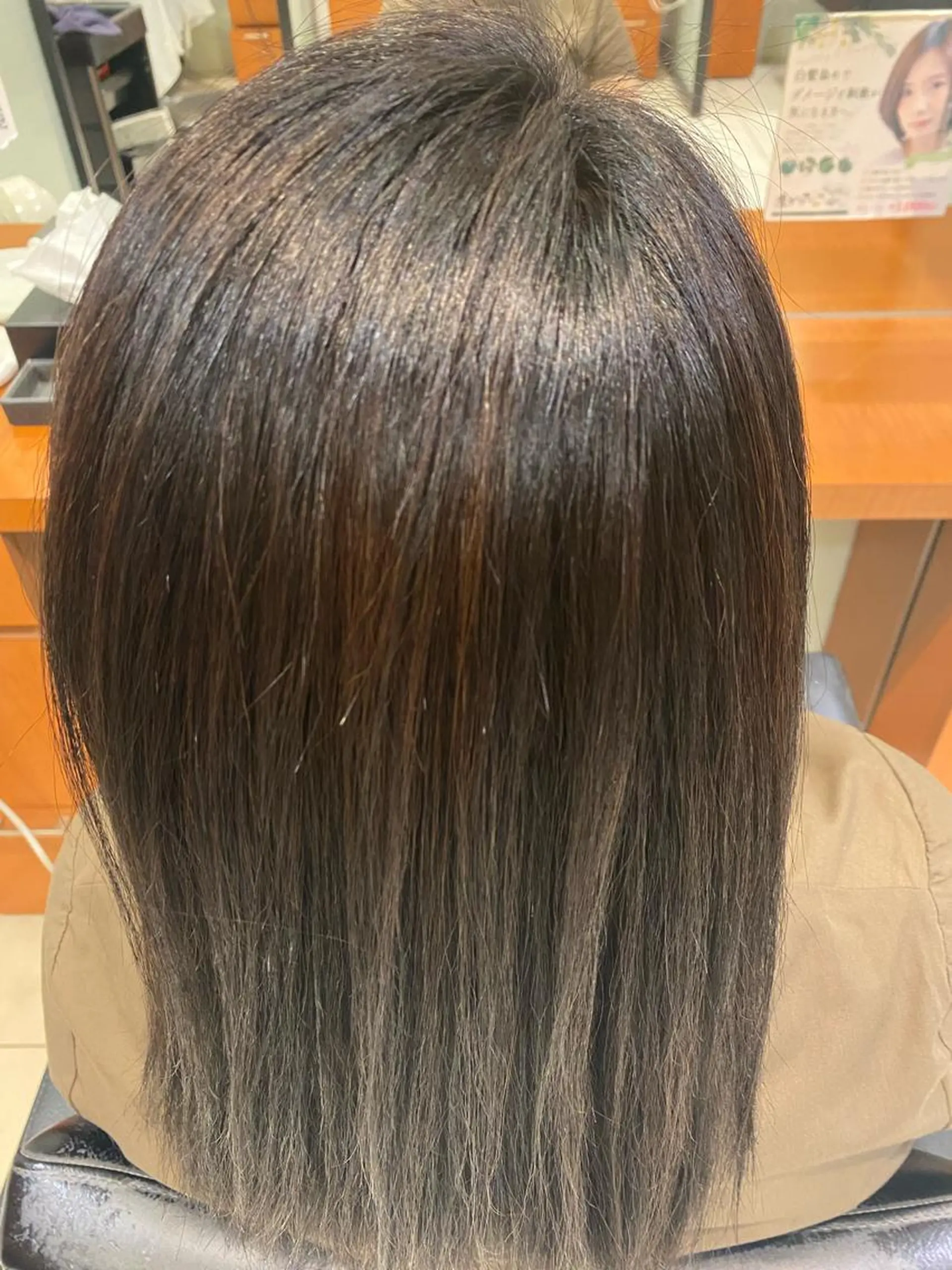 ミディアム カラー REEED 豊洲所属・たき えりかのヘアスタイル