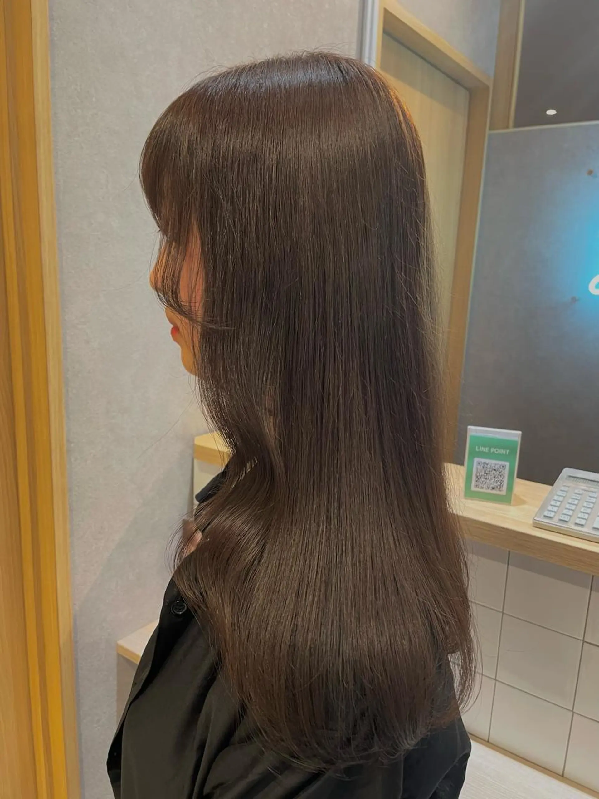 セミロング 女性スタイリスト専門サロン Zina 天神西通り所属・艶髪韓国ヘア MANAMI🎀のヘアスタイル