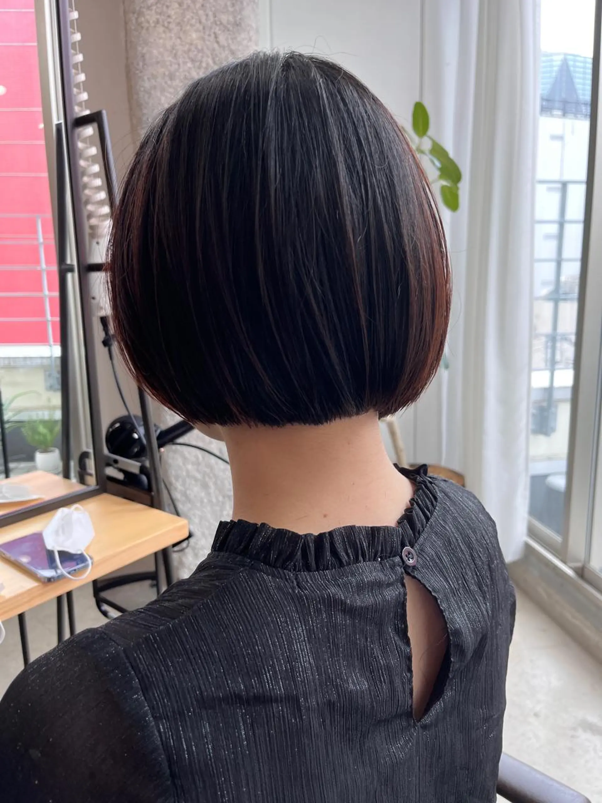 ミディアム カット ヘアカラー 山田 勇真のヘアスタイル