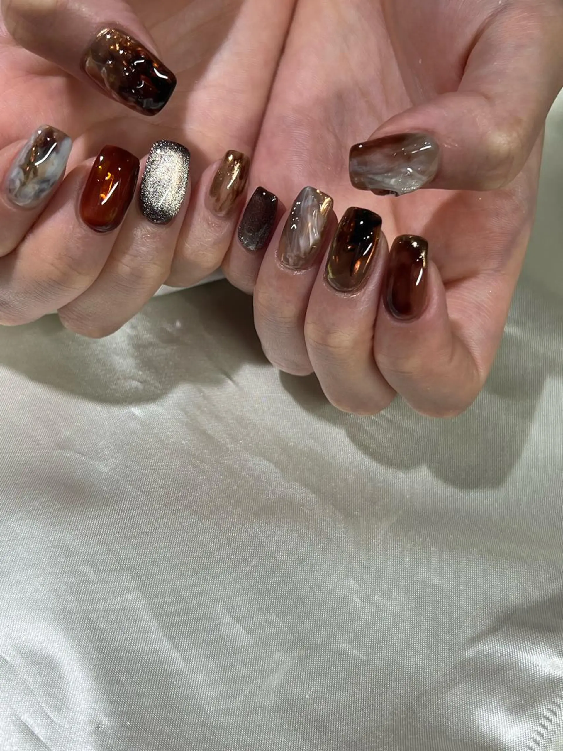 ネイル 持ち込み ニュアンスネイル Charme. NOBUKOのネイルデザイン