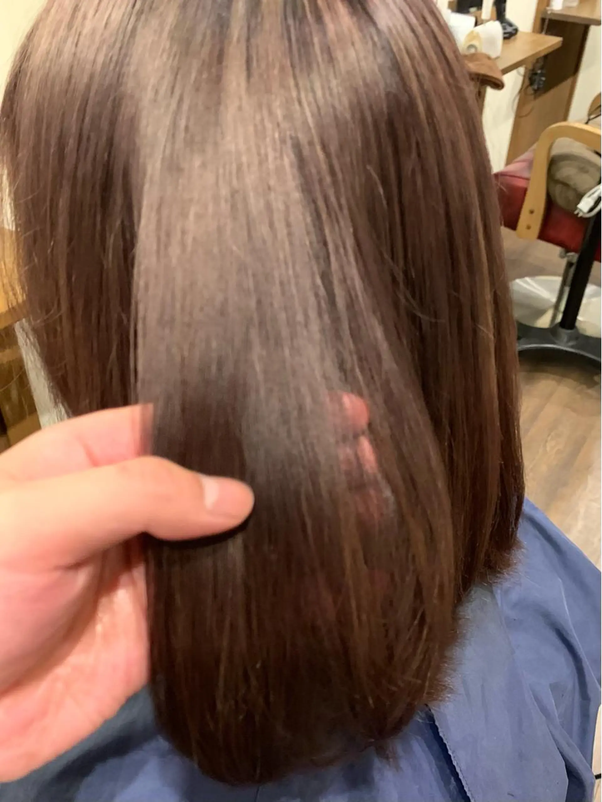 カラー ベージュカラー ピンクカラー ピンクベージュ LUCIA所属・透明感カラー/ブリー チ無し/瀧田恭平のヘアスタイル