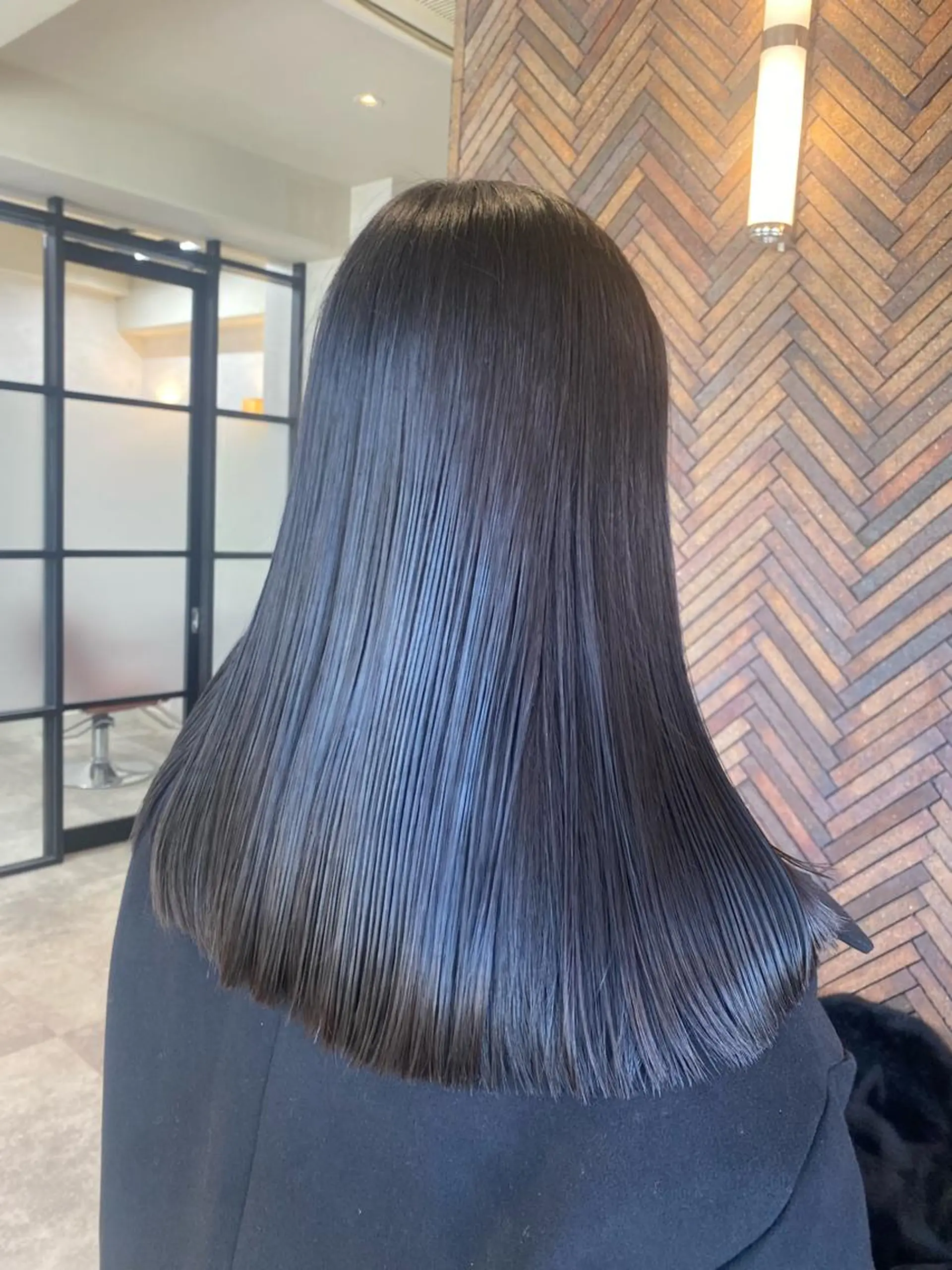 セミロング カット ヘアカラー 縮毛矯正 トリートメント 🍓小野 紗由美🍓のヘアスタイル