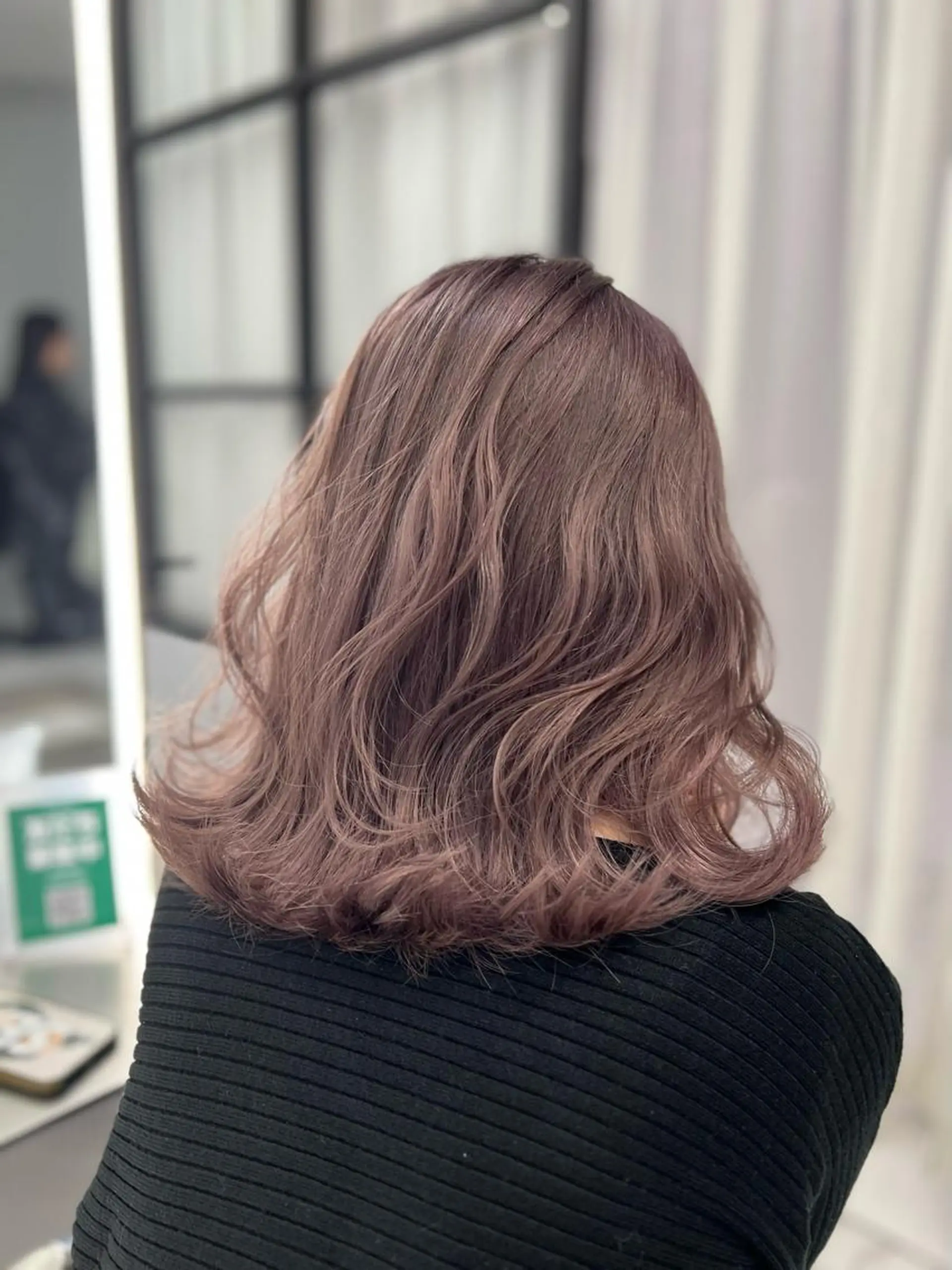 ミディアム カラー カット ヘアカラー トリートメント ヘッドスパ 最高級髪質改善🥇 小玉美菜のヘアスタイル