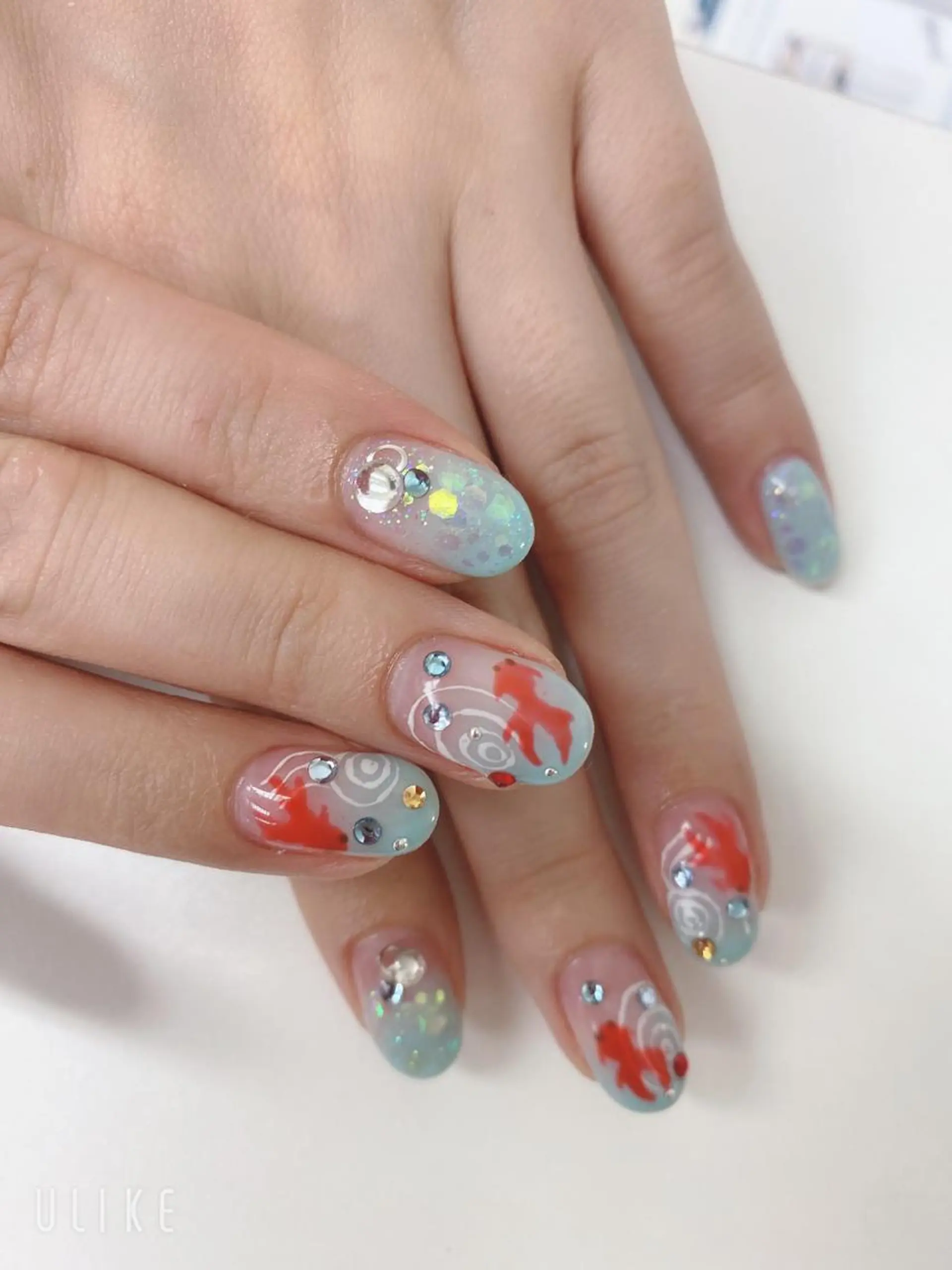 ショート ハンドネイル JNA認定講師🌸 RIEのネイルデザイン