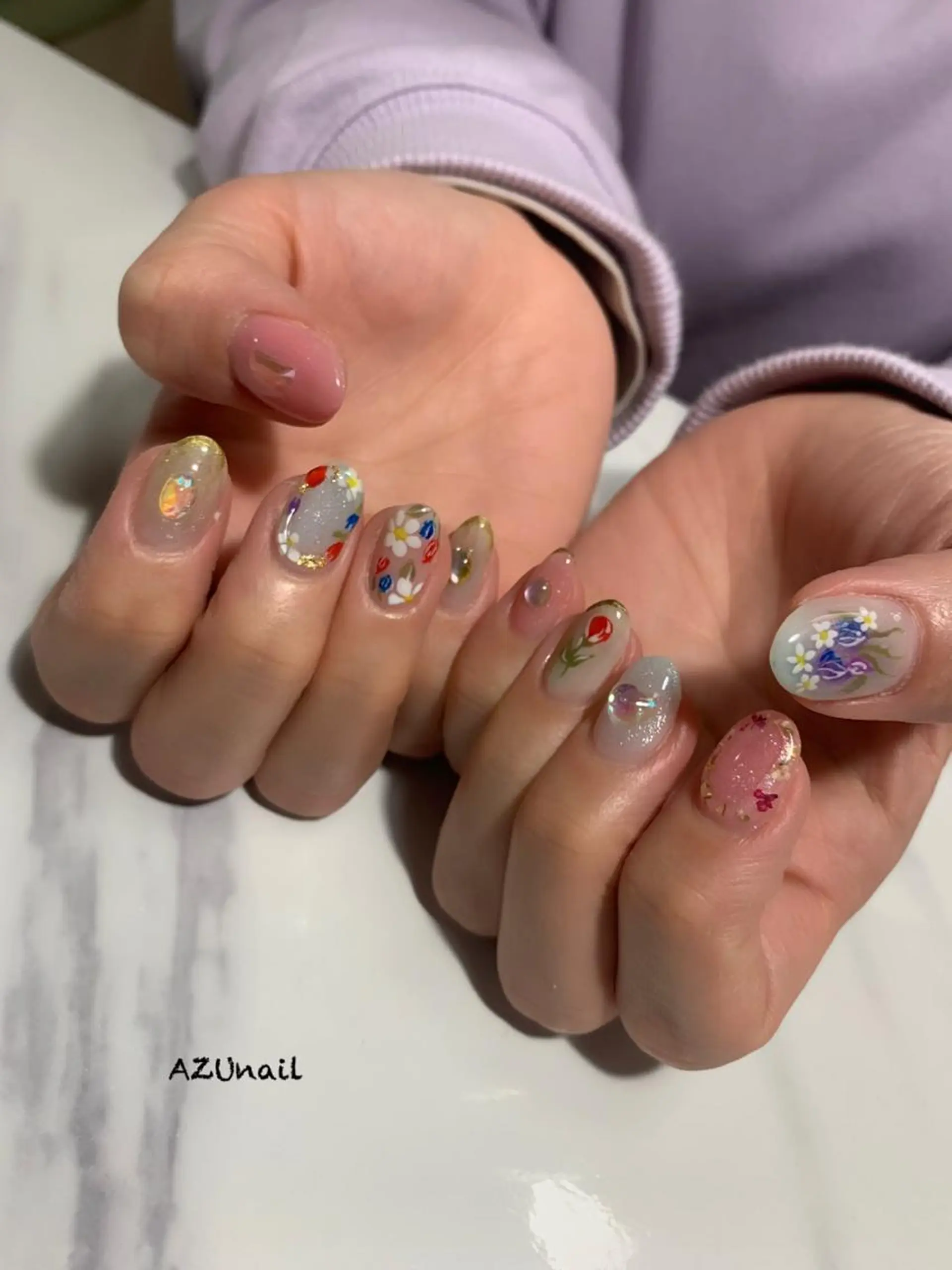 ネイル AZU nailのネイルデザイン