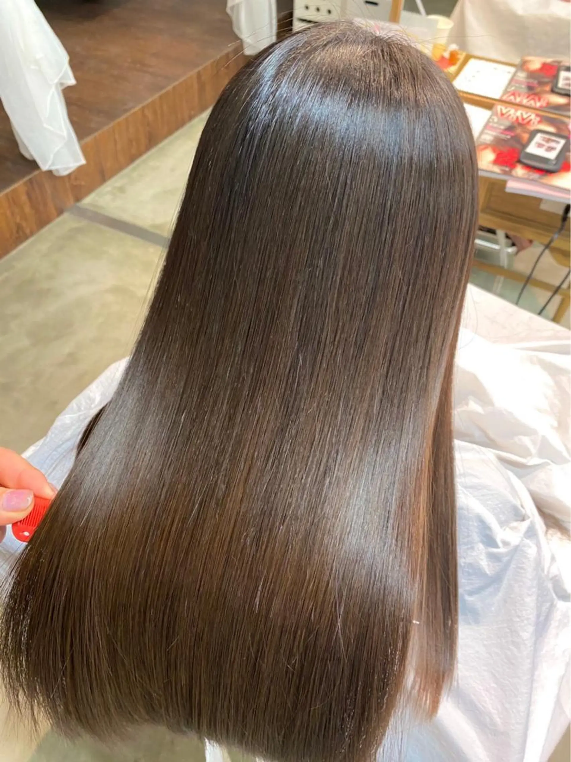 ロング 東野 拓海のヘアスタイル