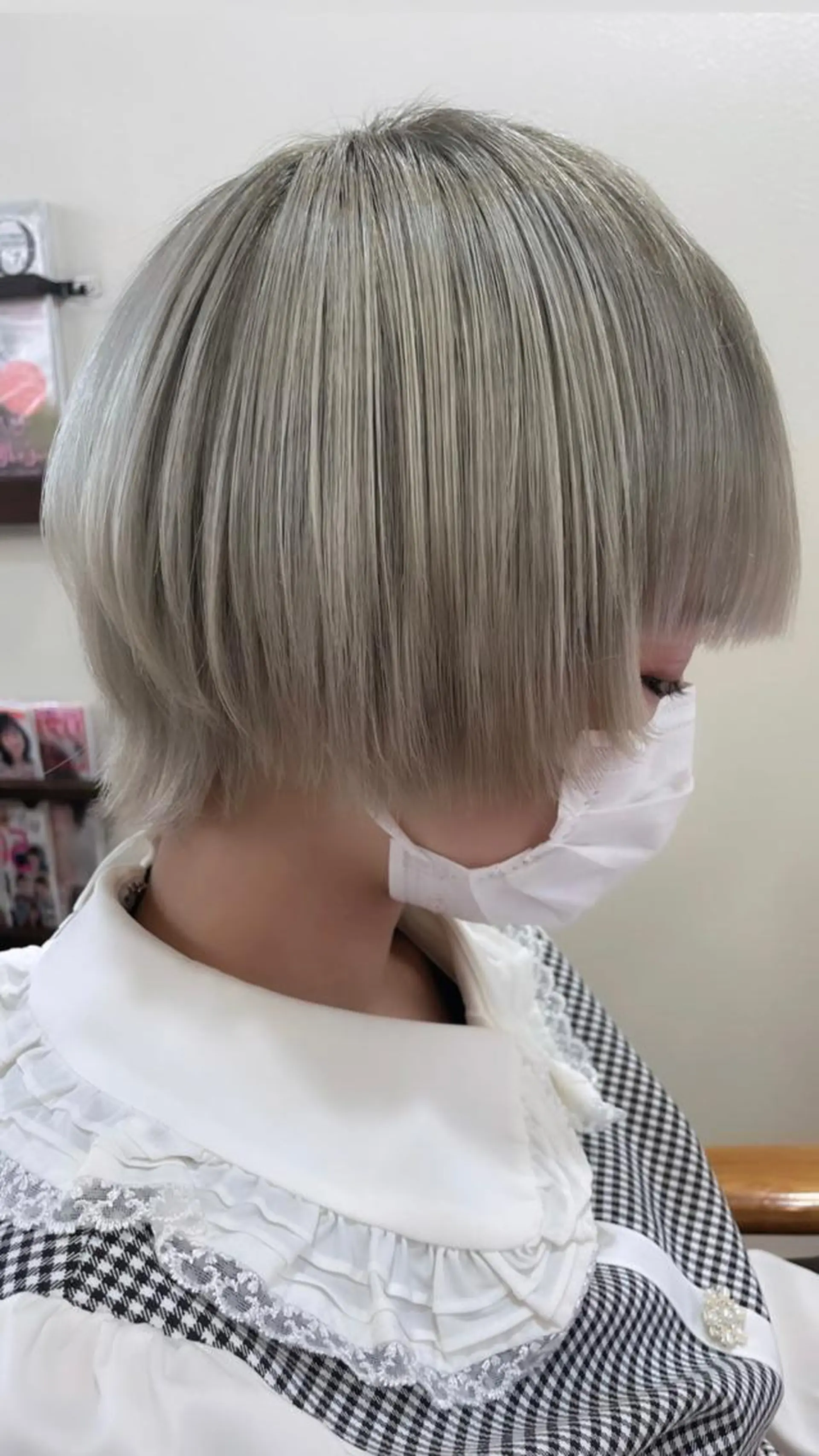 ショート カット トリートメント ウルフカット/ボブ りなのヘアスタイル