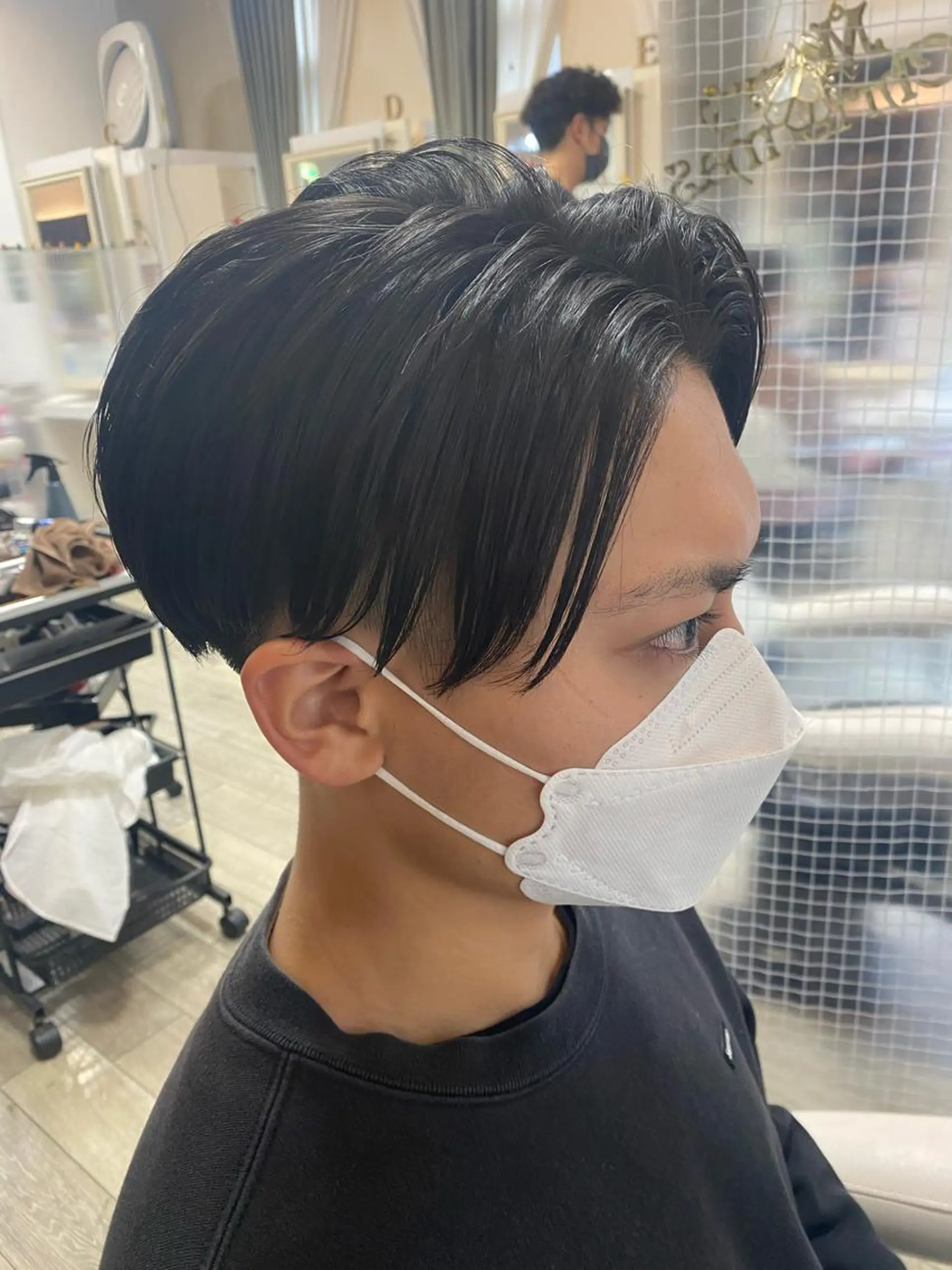 ショート メンズ 刈り上げ カット 市川 博紀 副店長のヘアスタイル