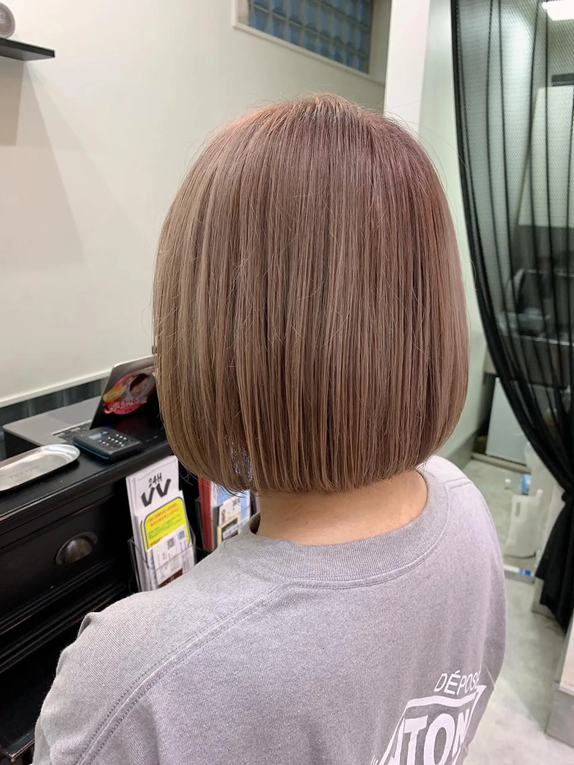 ショート カラー カット ヘアカラー トリートメント ヘアセット 中村 優太のヘアスタイル