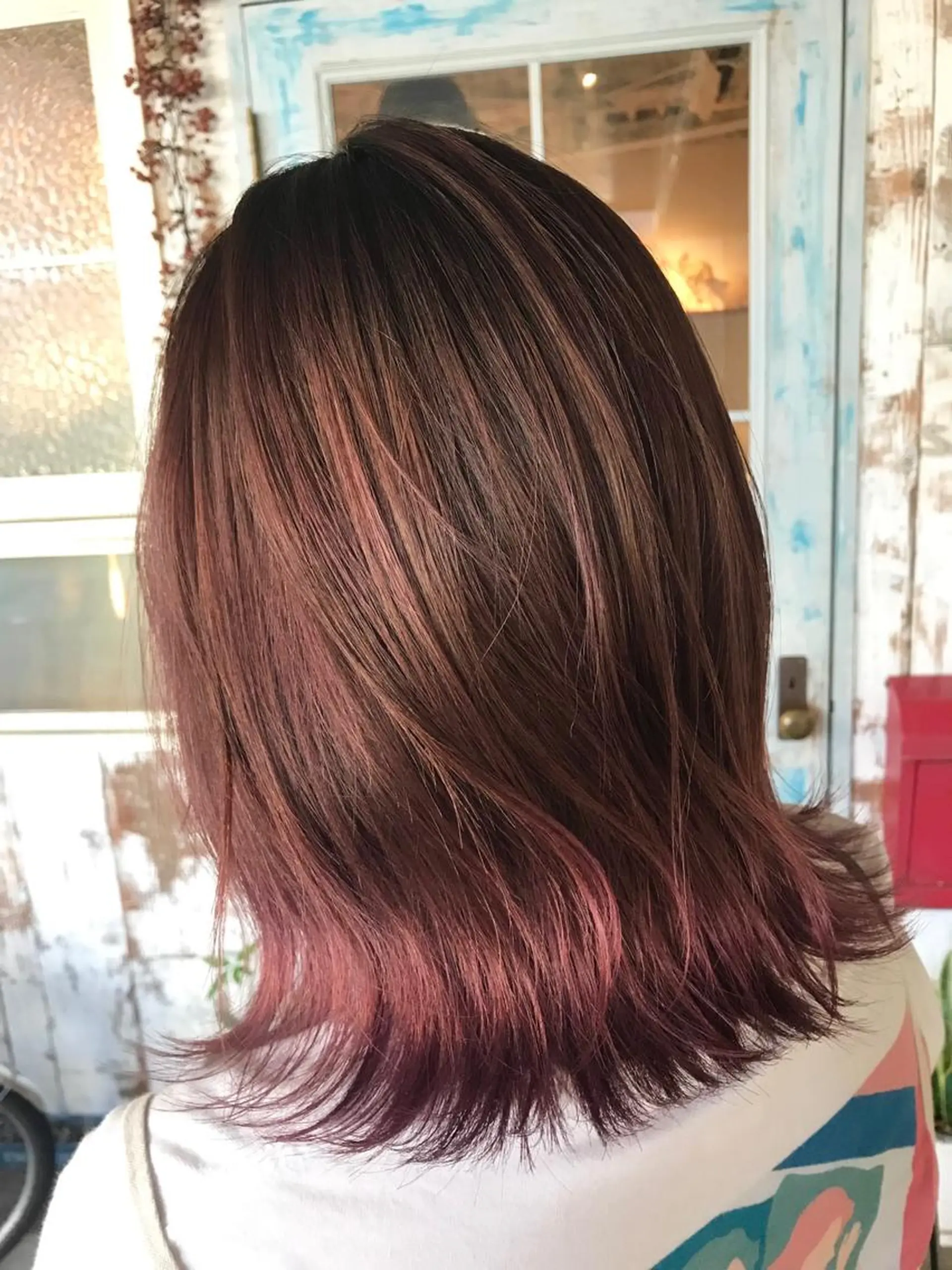 ミディアム ハイライト SUNNY所属・sunny harumiのヘアスタイル