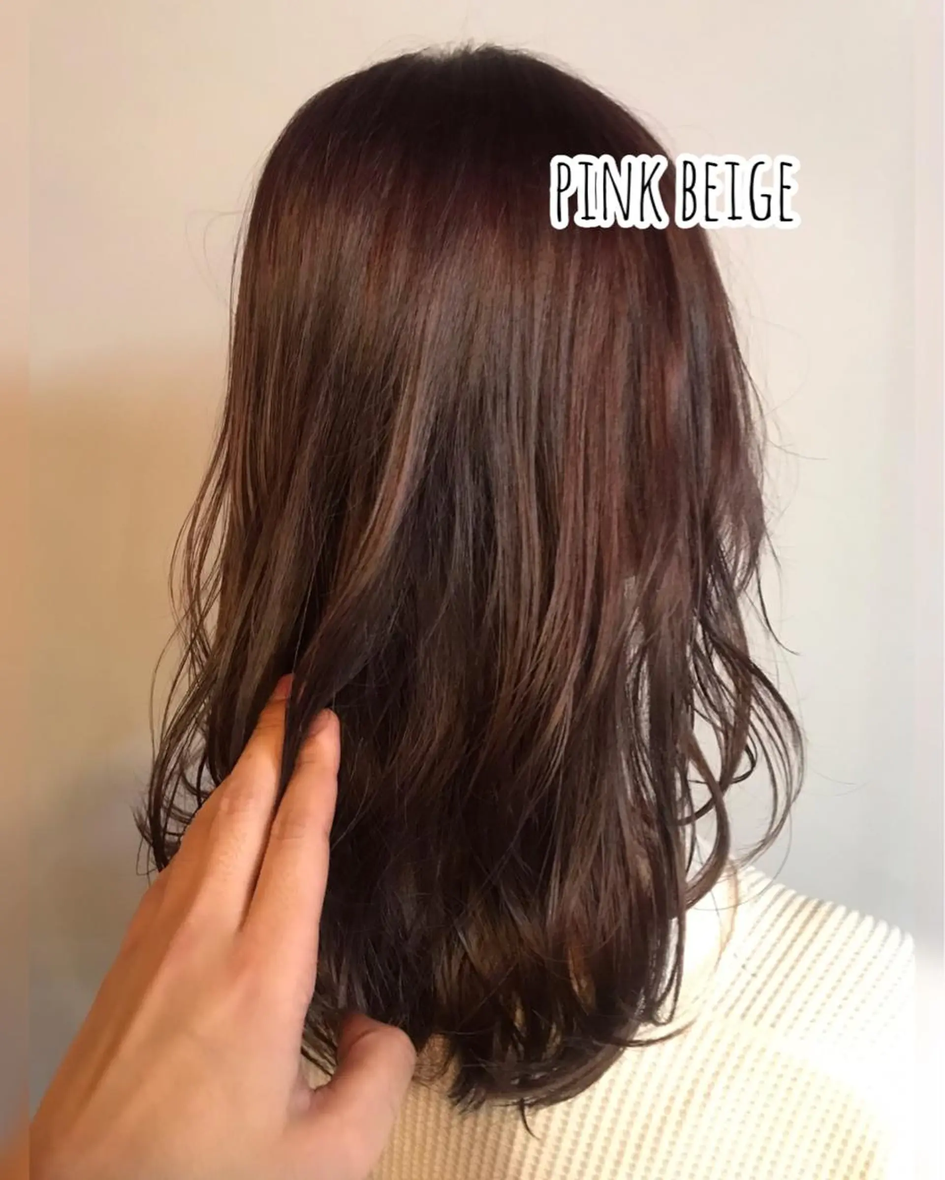 セミロング カラー パーマ 年間1500人担当 代表 南一路のヘアスタイル