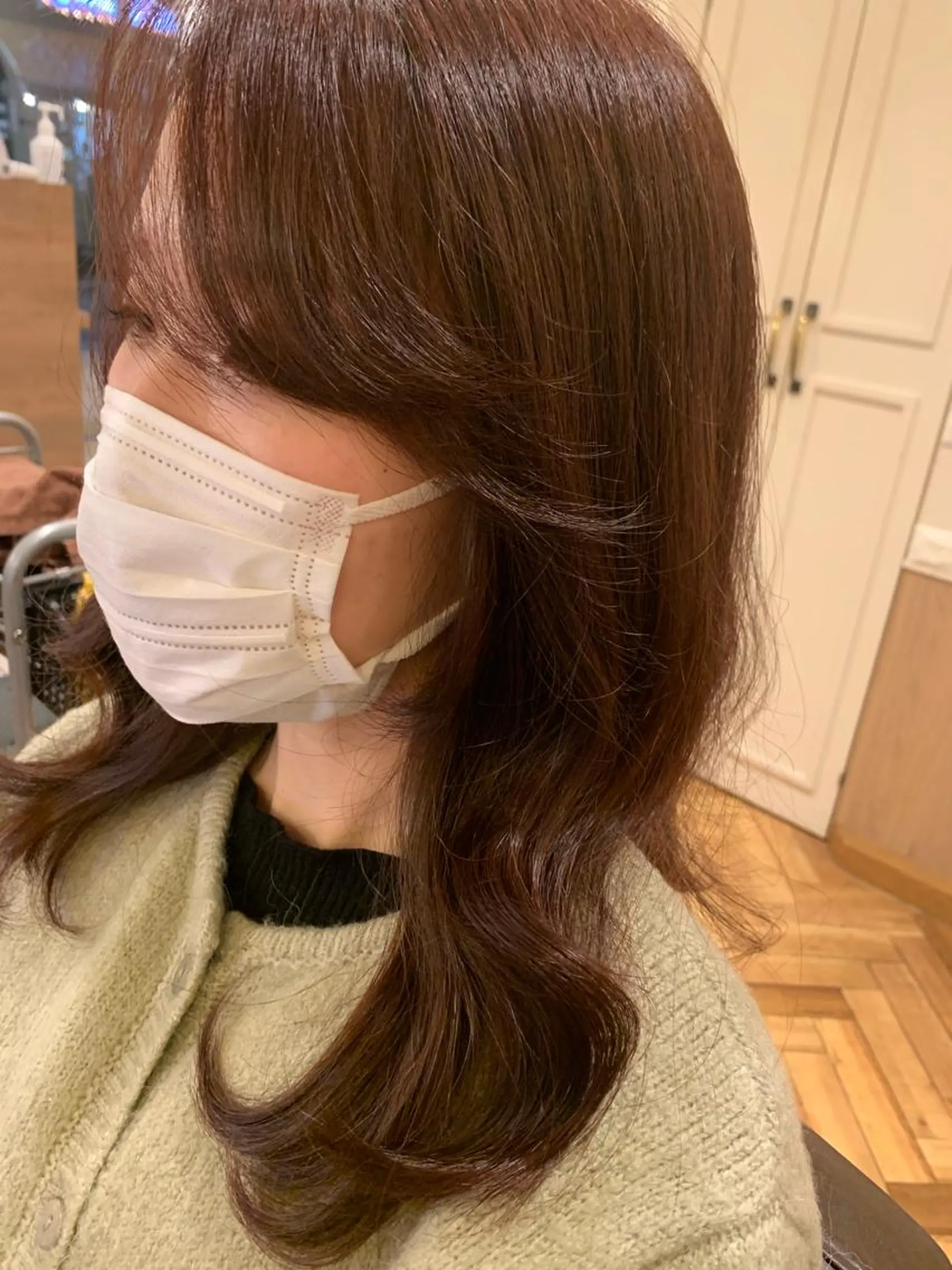 ロング u n aのヘアスタイル