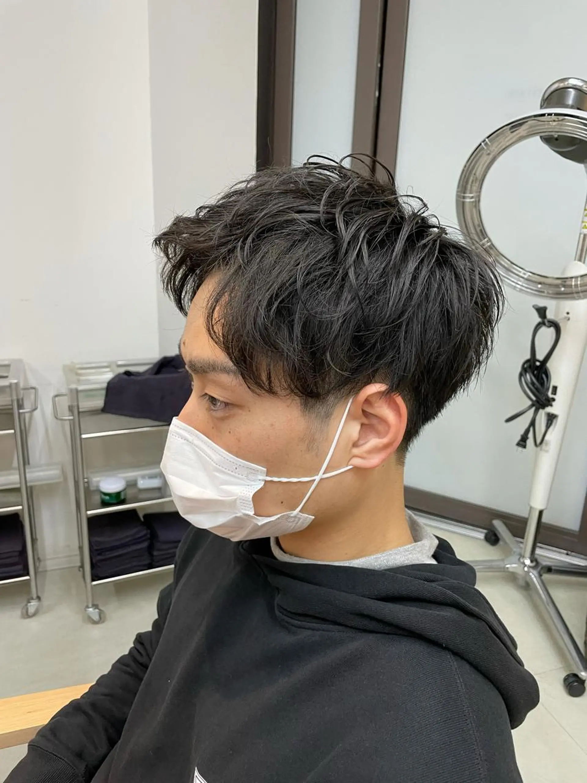ショート メンズ mee.表参道所属・ボブ/ショート /パーマ/shinのヘアスタイル