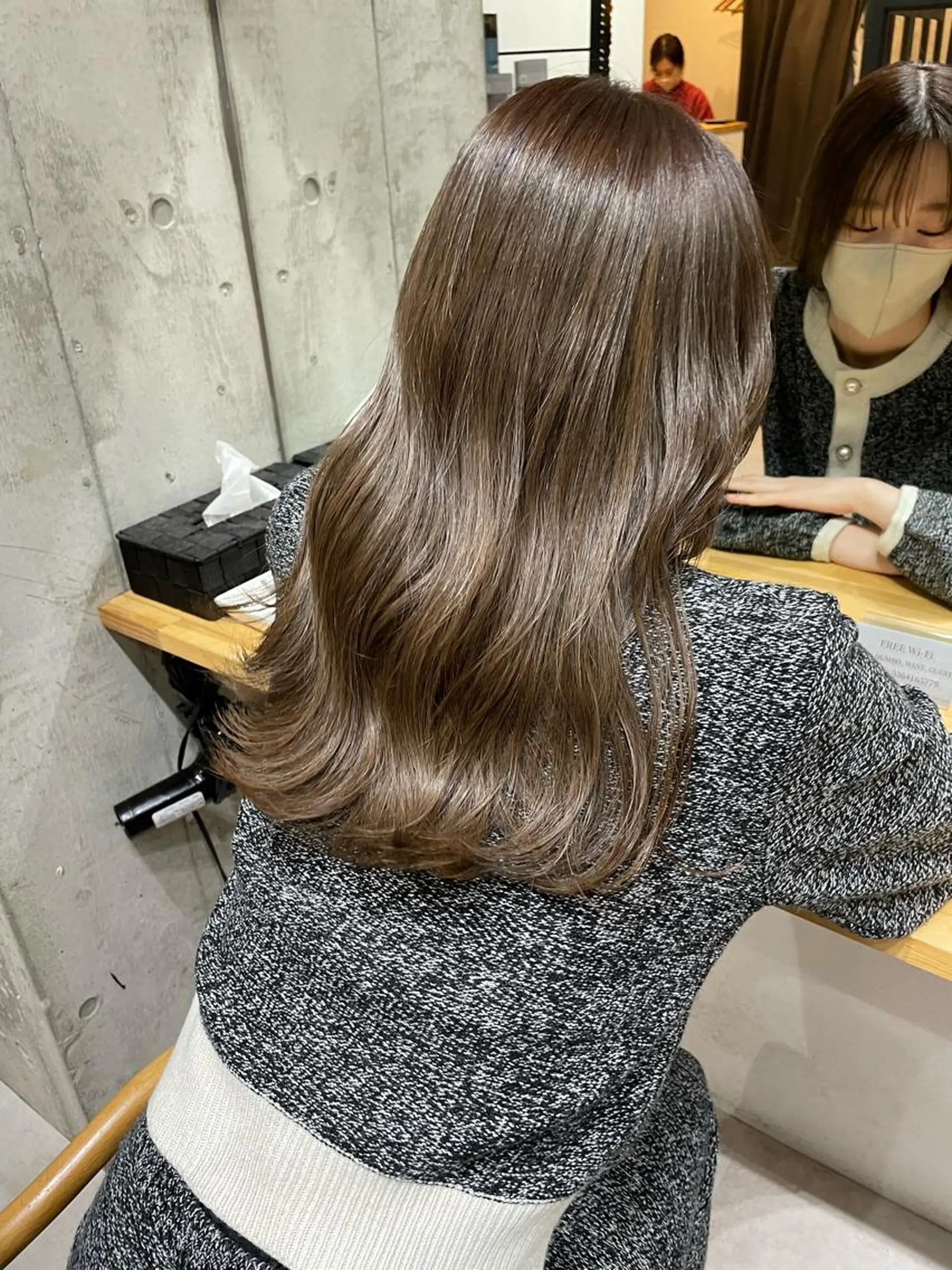 ロング ヘアカラー トリートメント ✨透明感カラー 恵比寿HAYATO✨のヘアスタイル