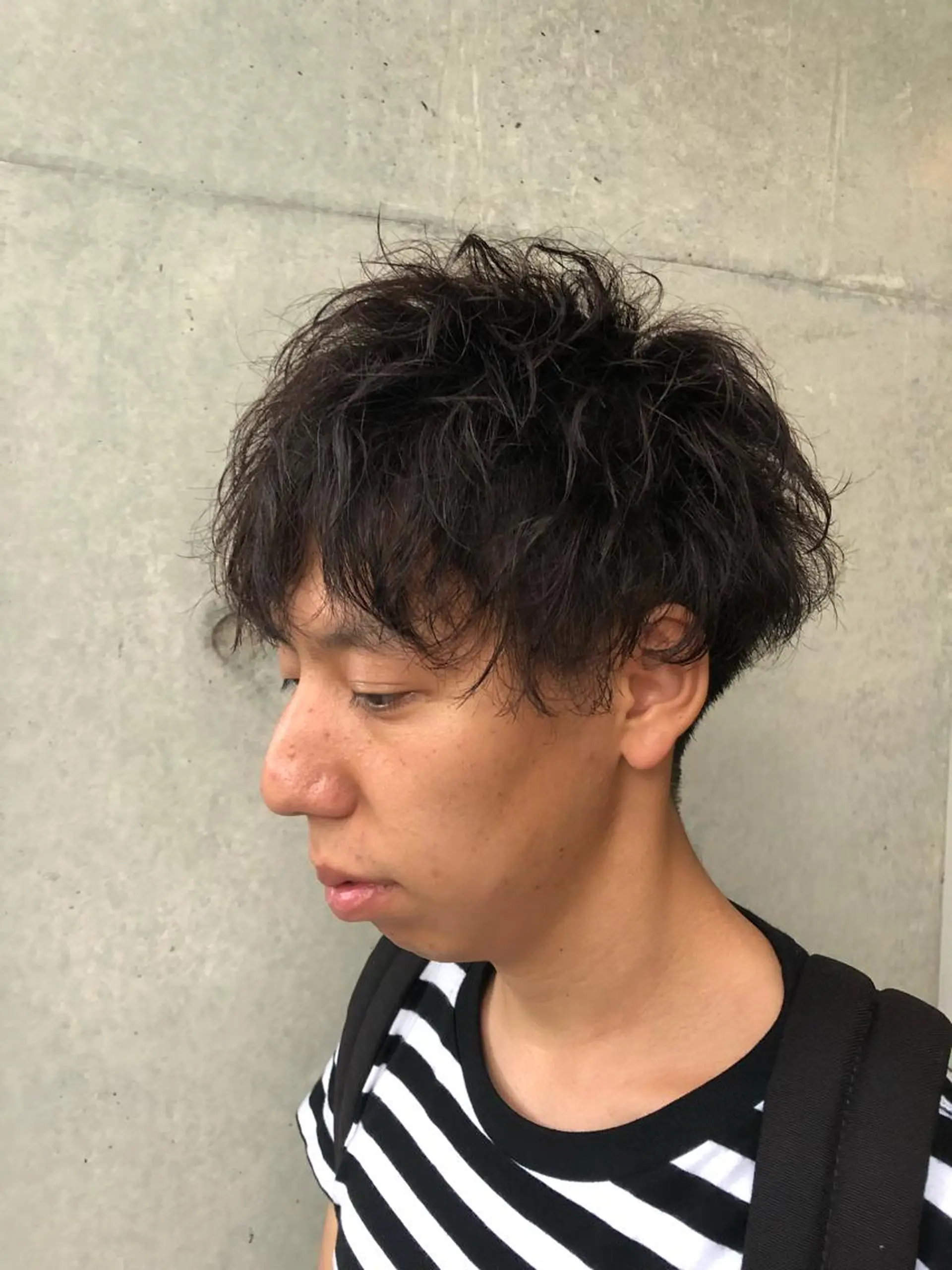 パーマ メンズ メンズパーマ スパイラルパーマ カット パーマ 森本裕/オーナー/ スパイラルパーマのヘアスタイル