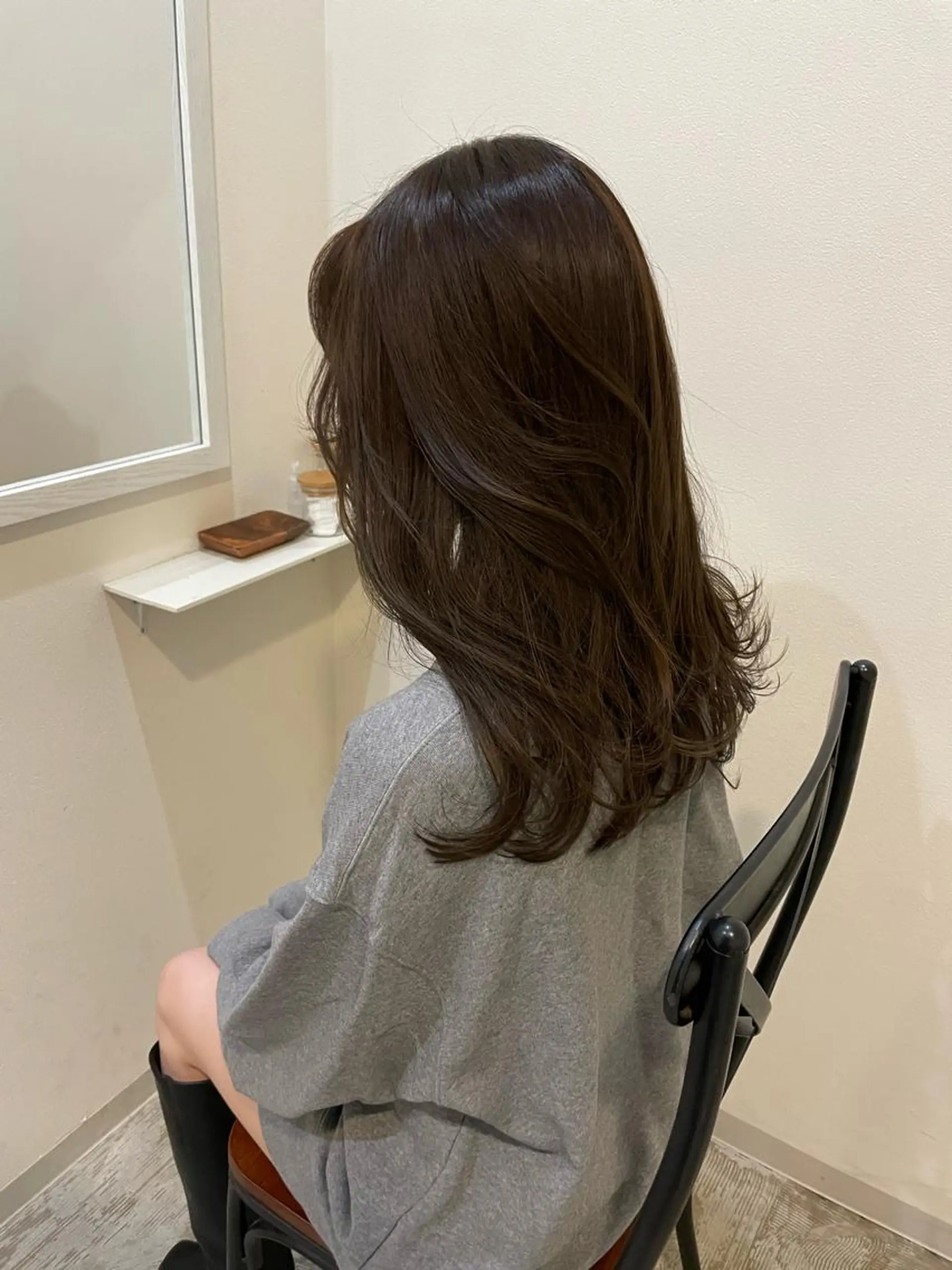 セミロング カラー ヘアアレンジ ブリーチ ブラウンカラー ブリーチなしカラー カット ヘアカラー トリートメント ヘアセット 髪質改善特化 🫧松野力也のヘアスタイル