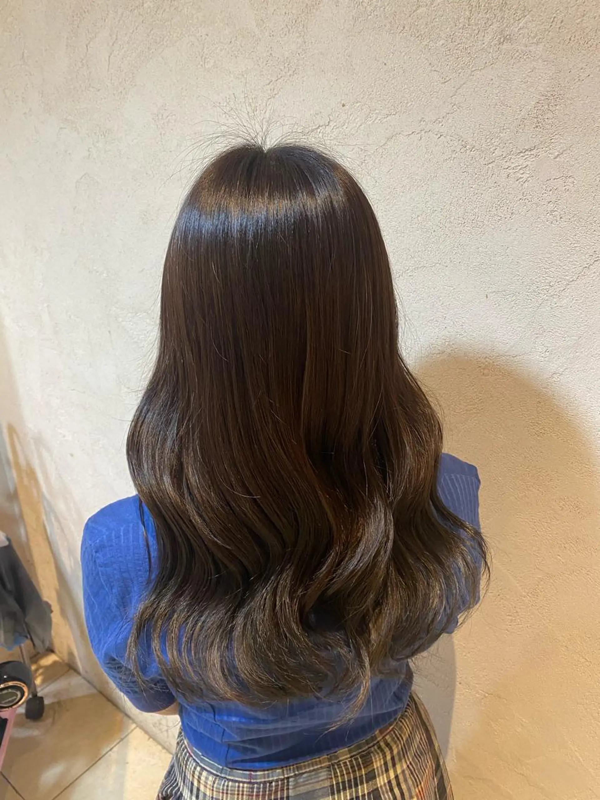 ロング カラー 竹添 有梨沙のヘアスタイル