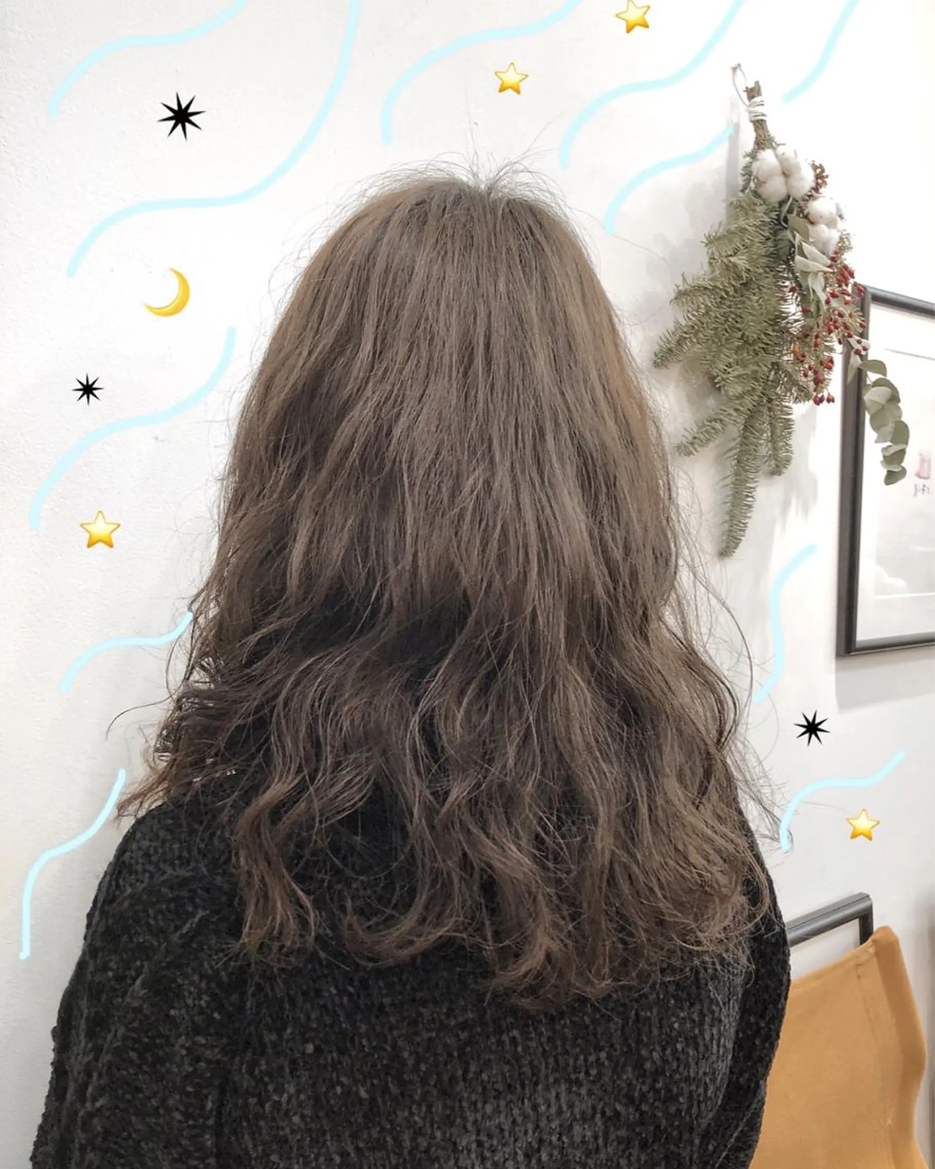 ロング パーマ 高橋胡桃🪽 ディレクターのヘアスタイル