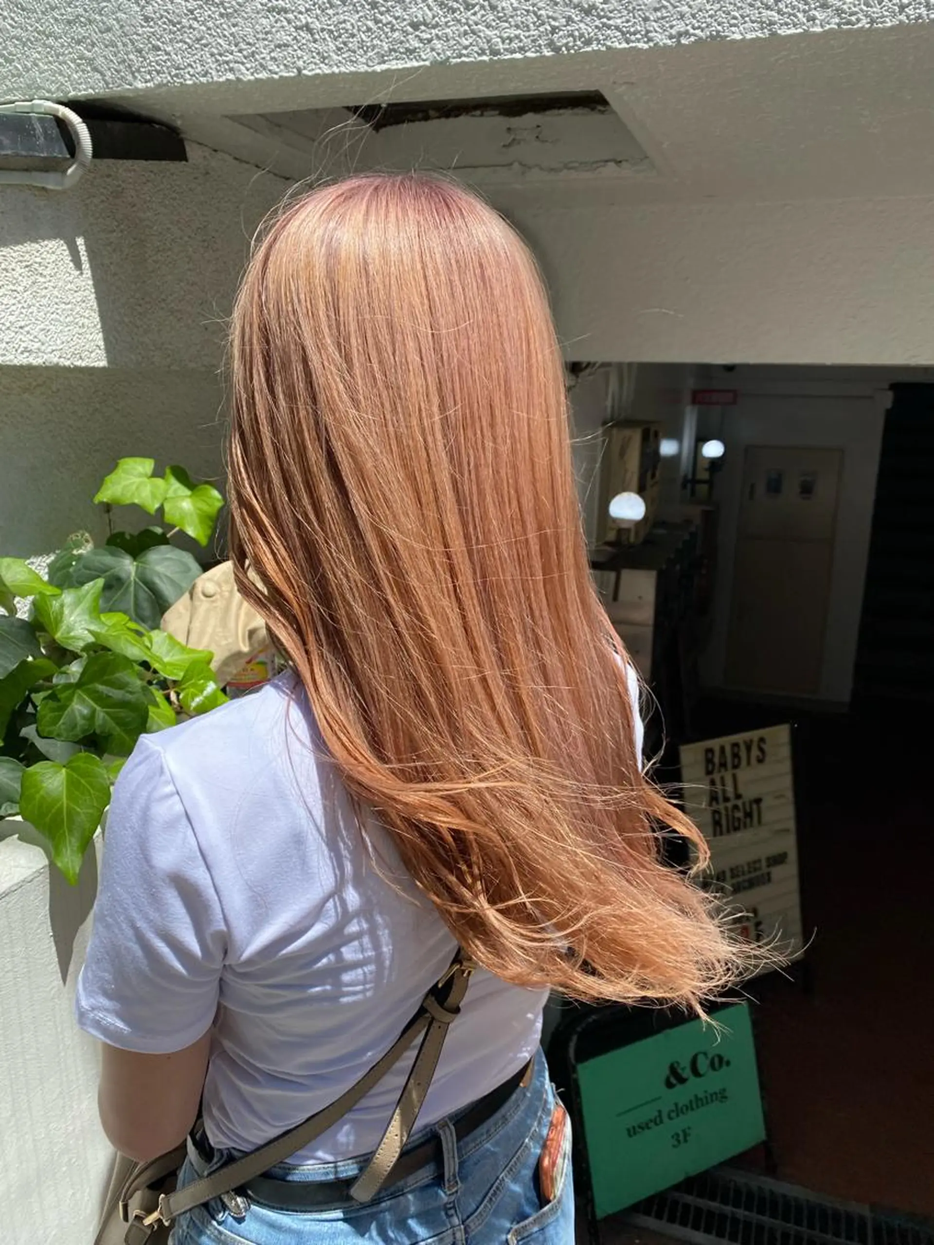 ロング ヘアカラー トリートメント ヘッドスパ ヘアセット kai .のヘアスタイル