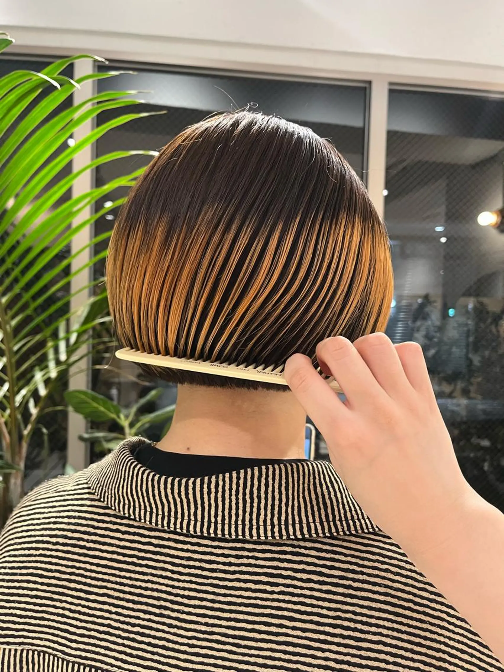 ショート カラー 🦖ミニボブ/ボブ /MOEKA🦕のヘアスタイル