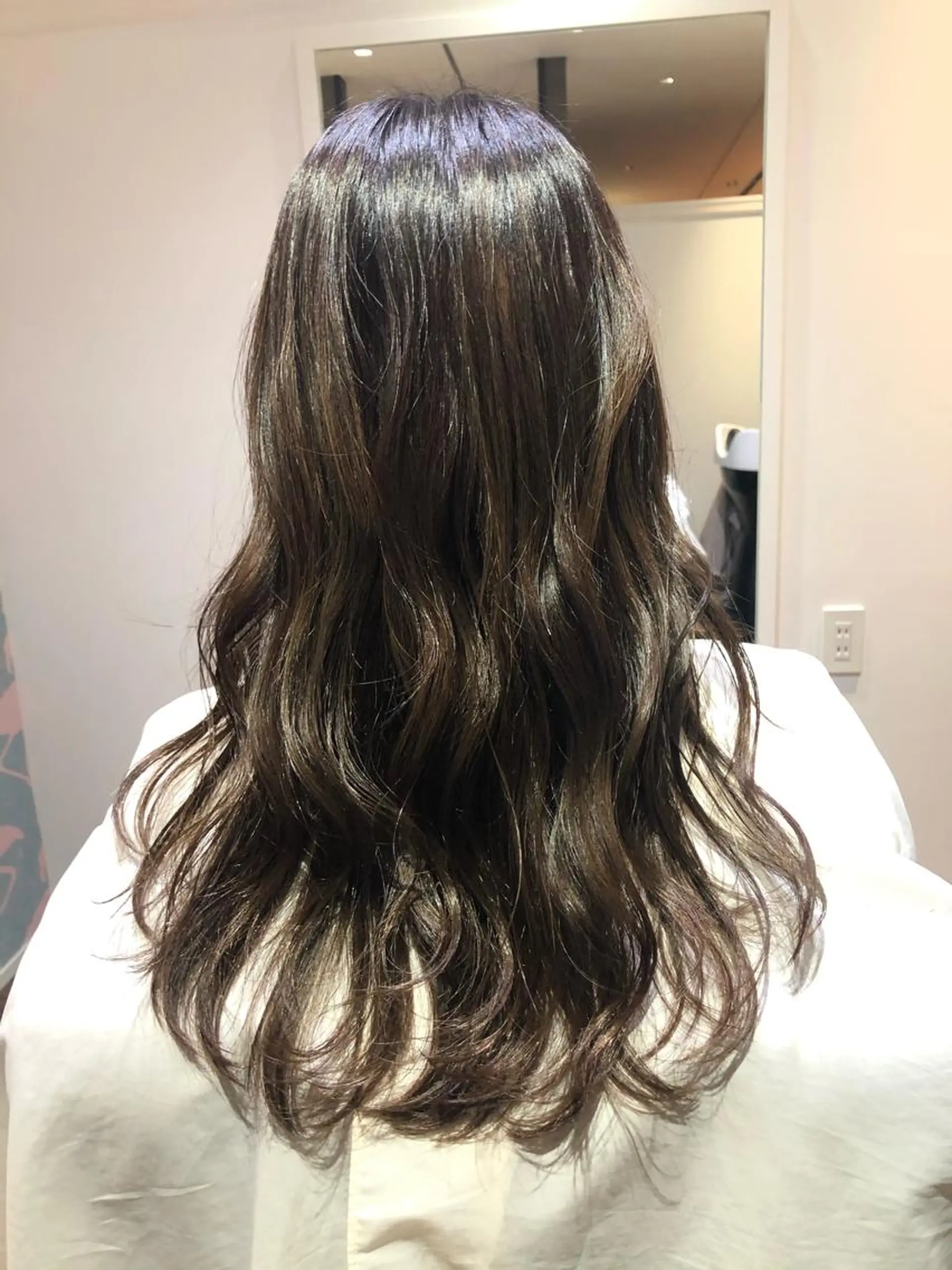 ロング コトネ🫧 韓国風レイヤーカットのヘアスタイル