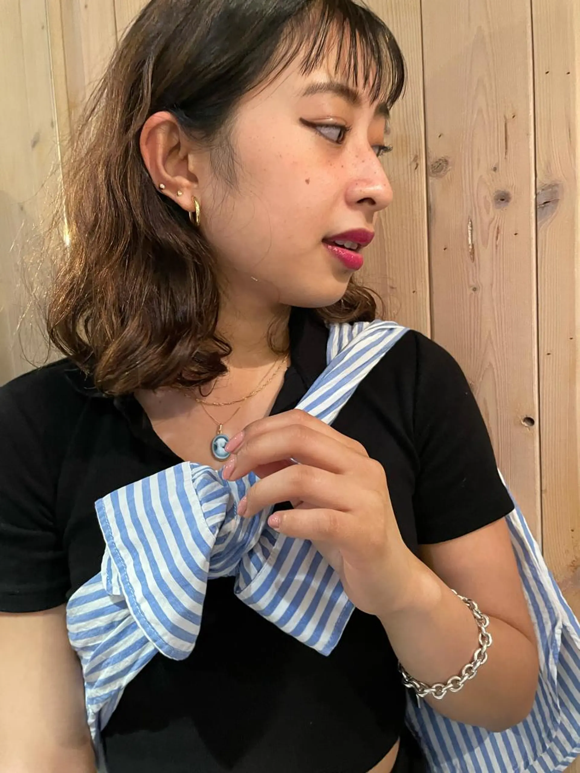 ミディアム パーマ キッズ オトナヘア🌸 harukaのヘアスタイル