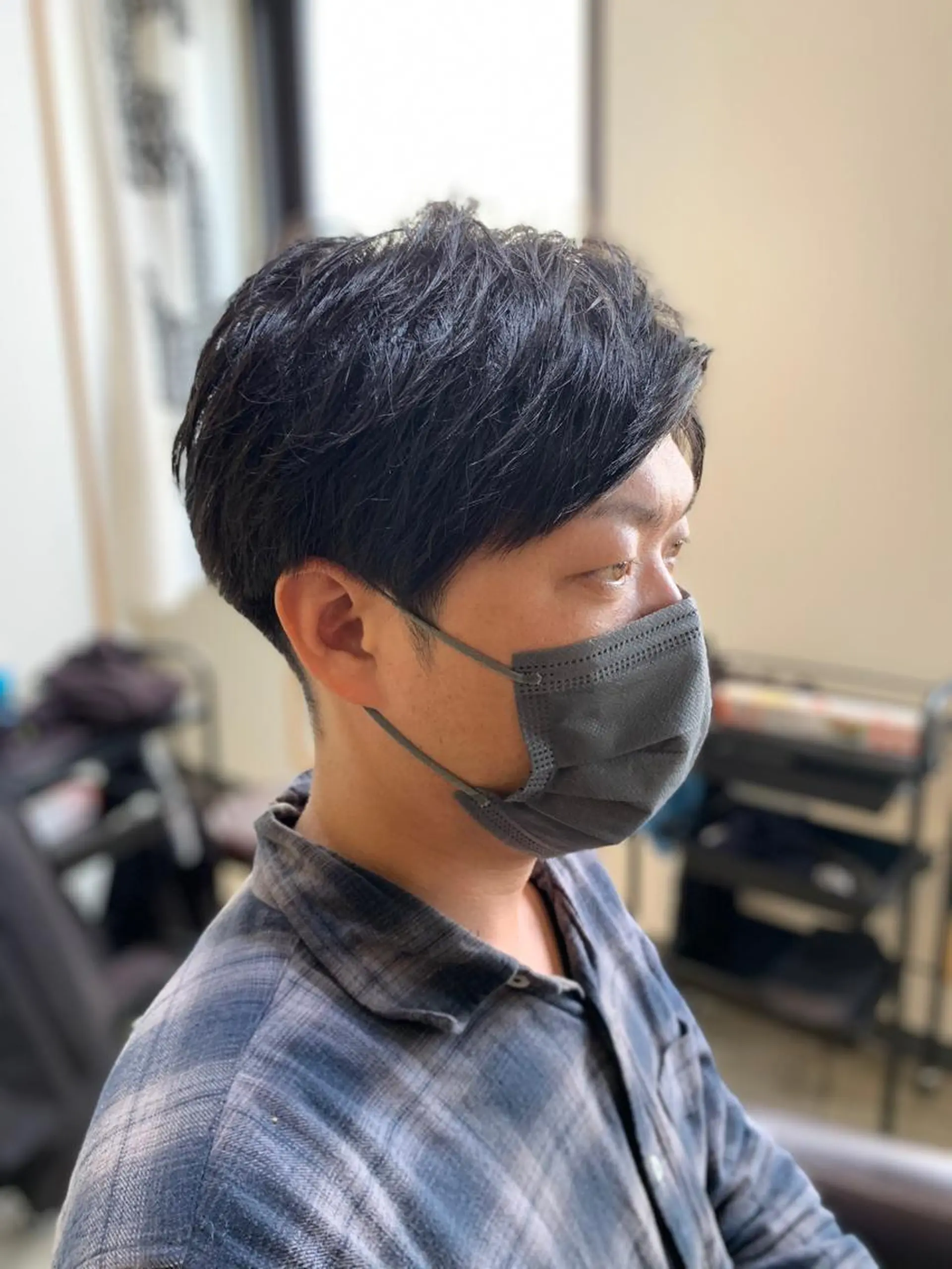 ショート メンズ ツーブロック 刈り上げ ショートヘア カット RIGO hair所属・トクシ ーのヘアスタイル