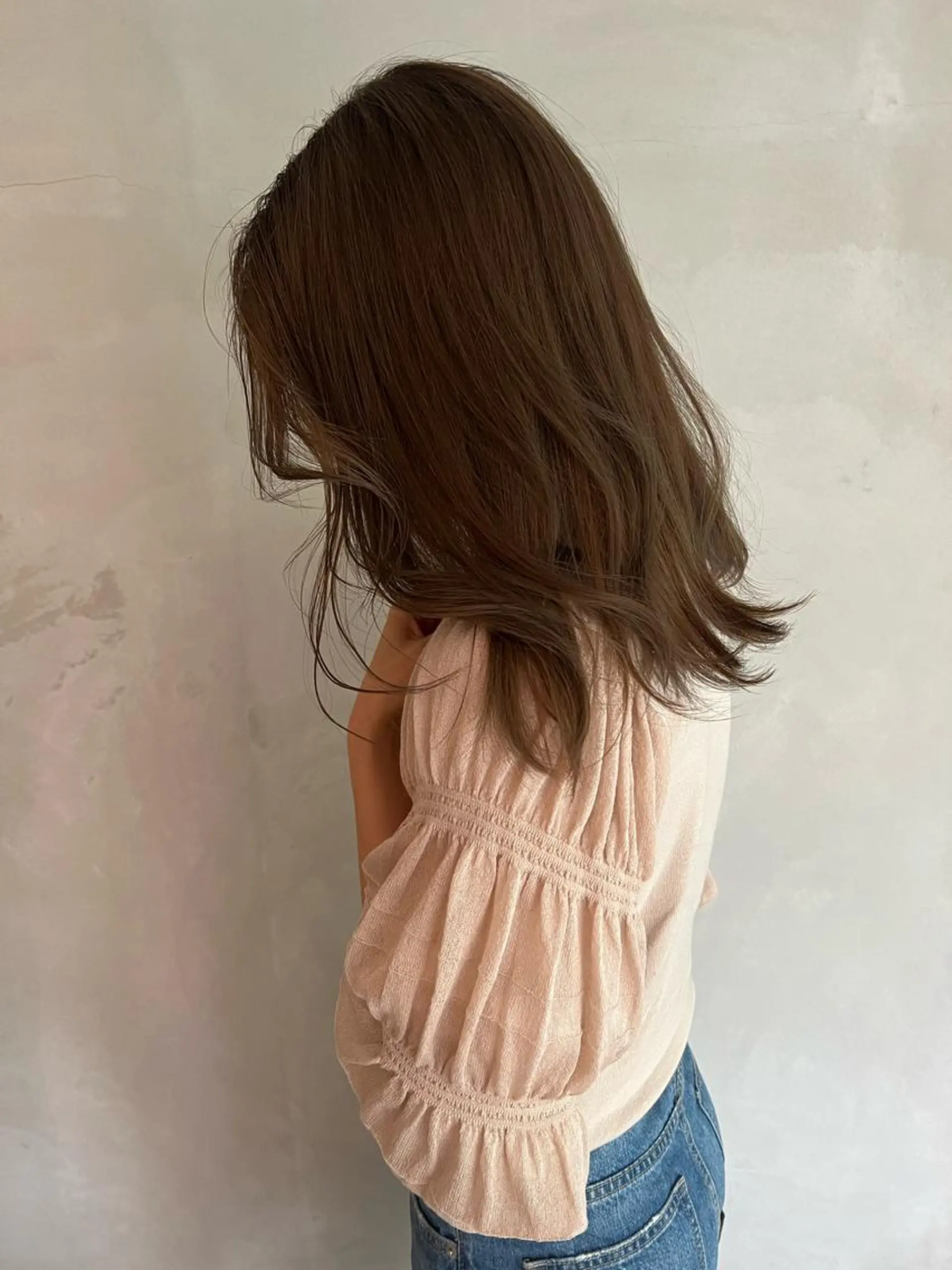 カラー 韓国ヘア/そら レイヤー透明感カラーのヘアスタイル