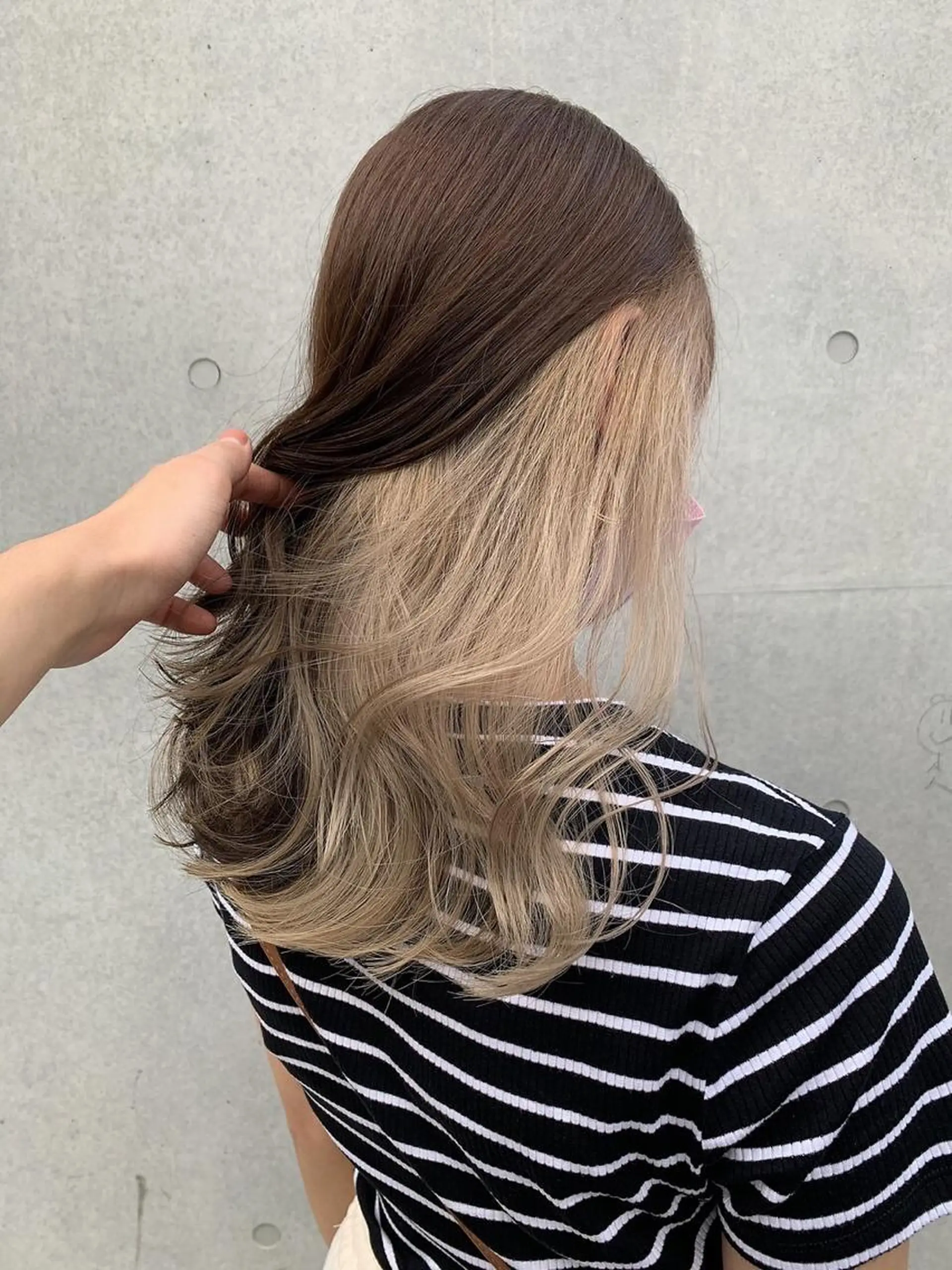 カラー haruka 遥歌のヘアスタイル